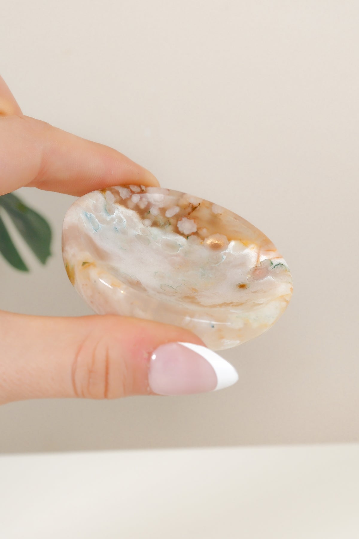 Flower Agate Bowl