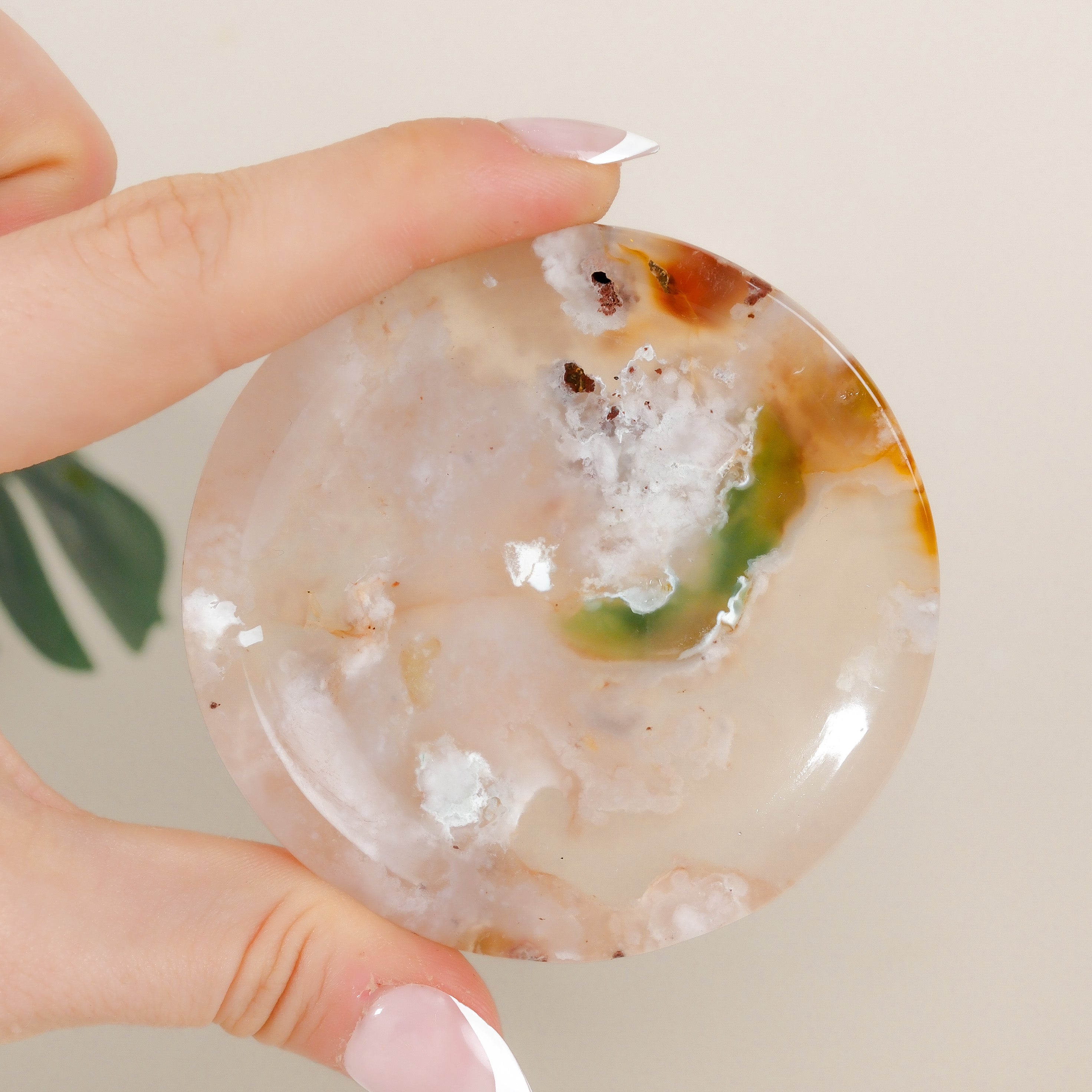 Flower Agate Bowl