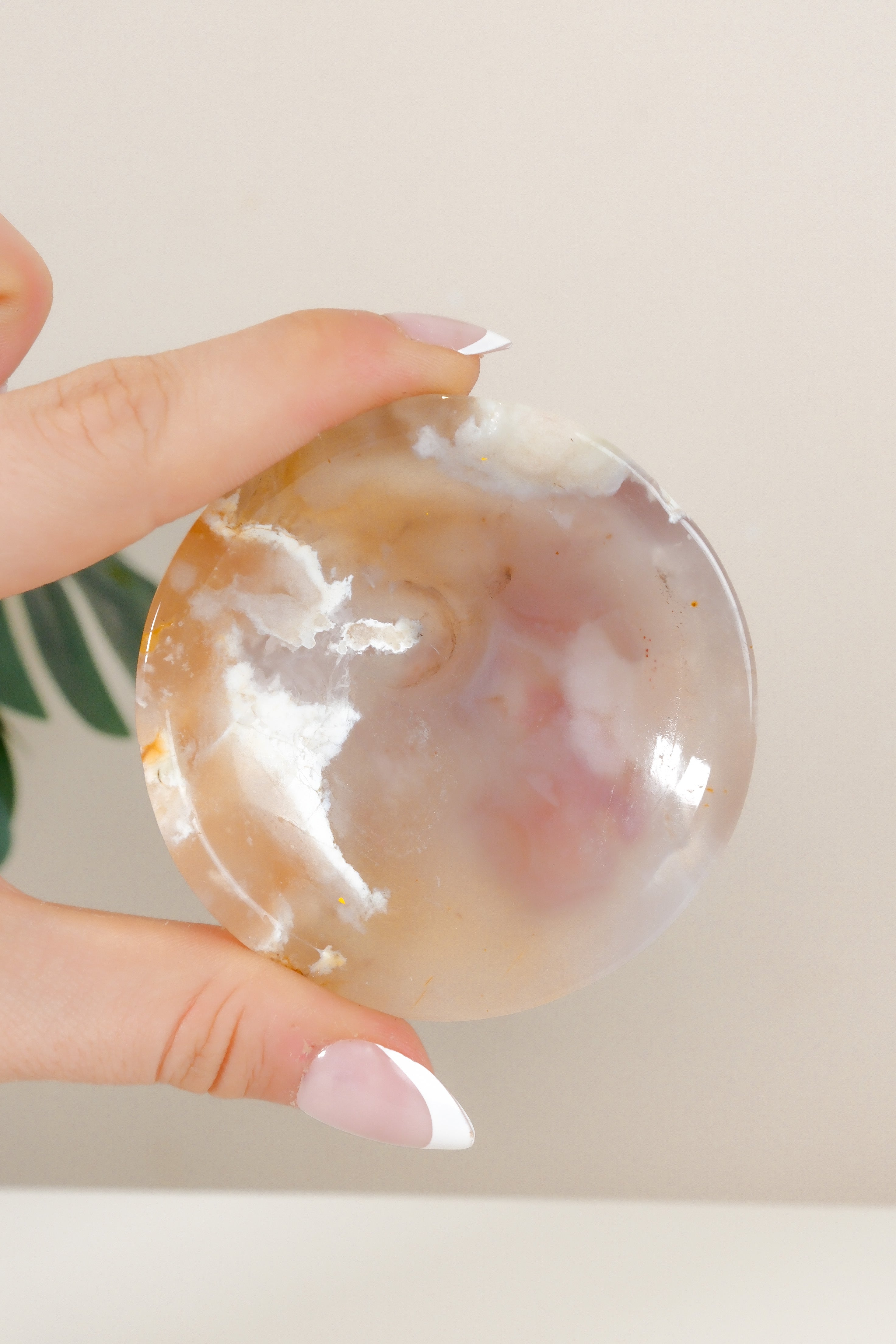 Flower Agate Bowl