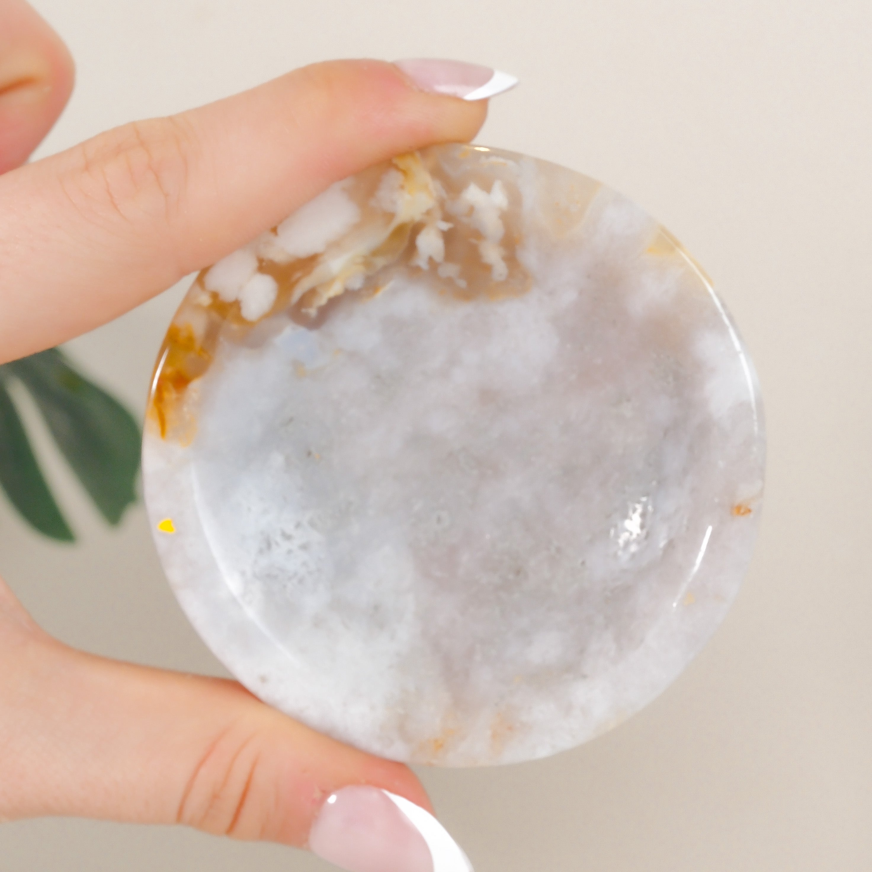 Flower Agate Bowl