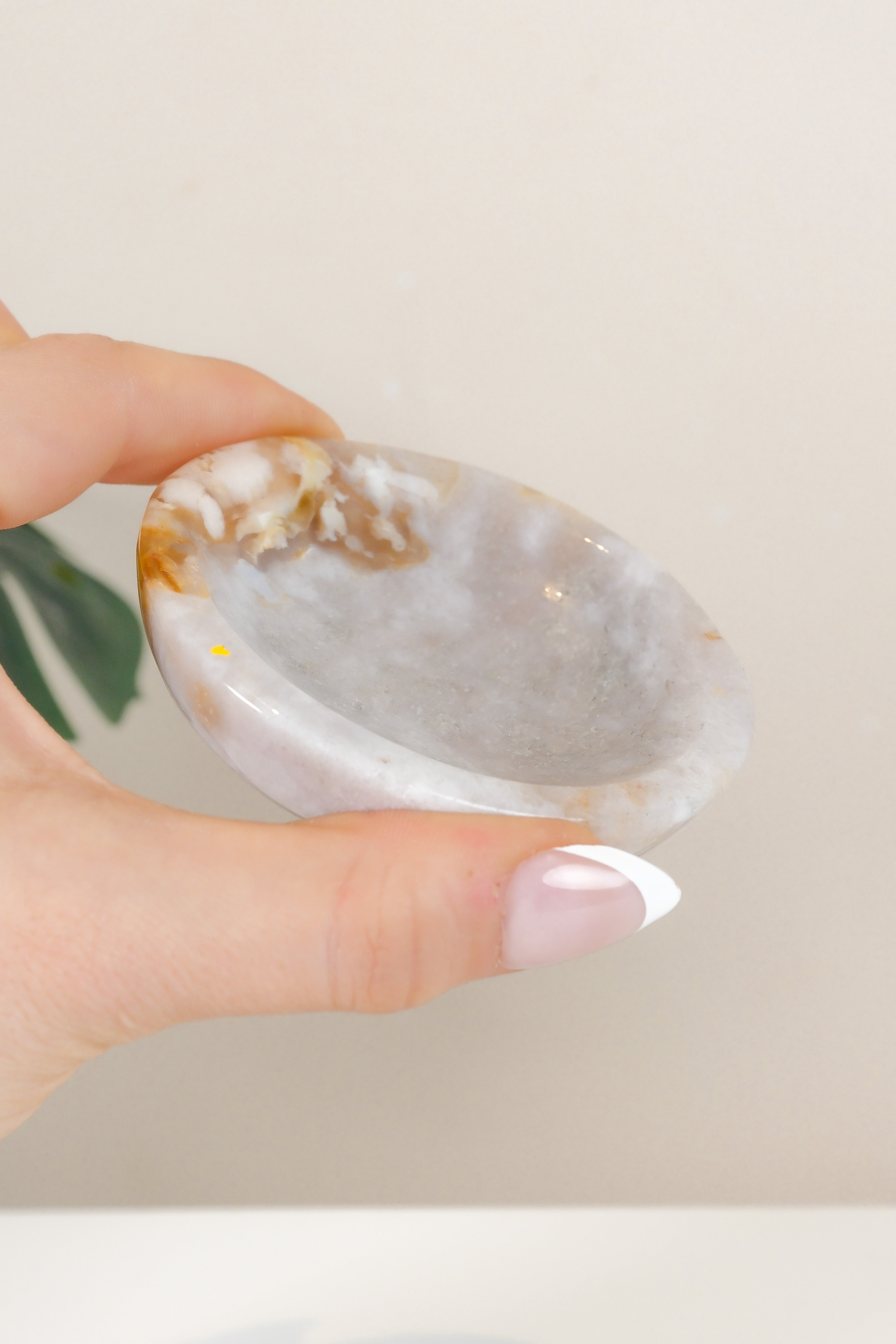 Flower Agate Bowl