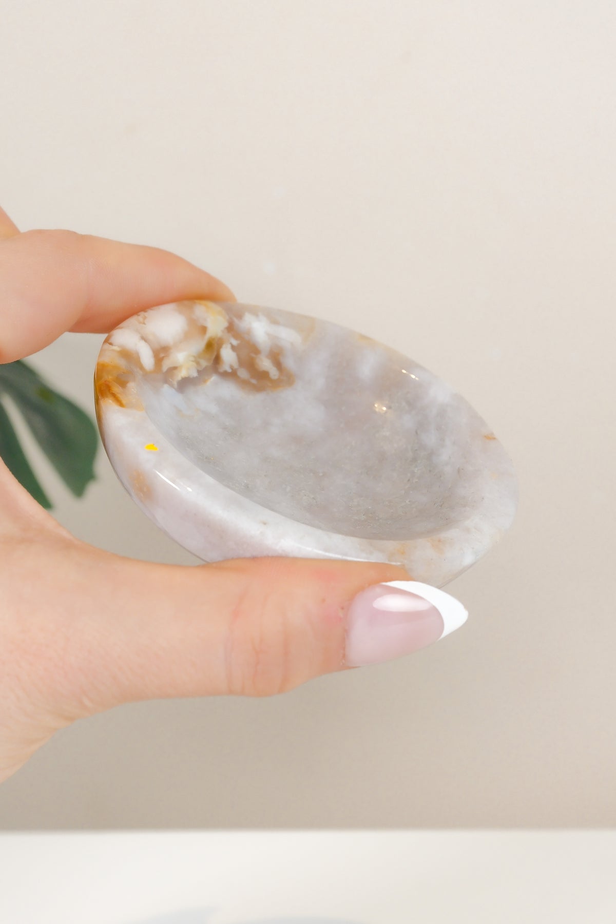Flower Agate Bowl