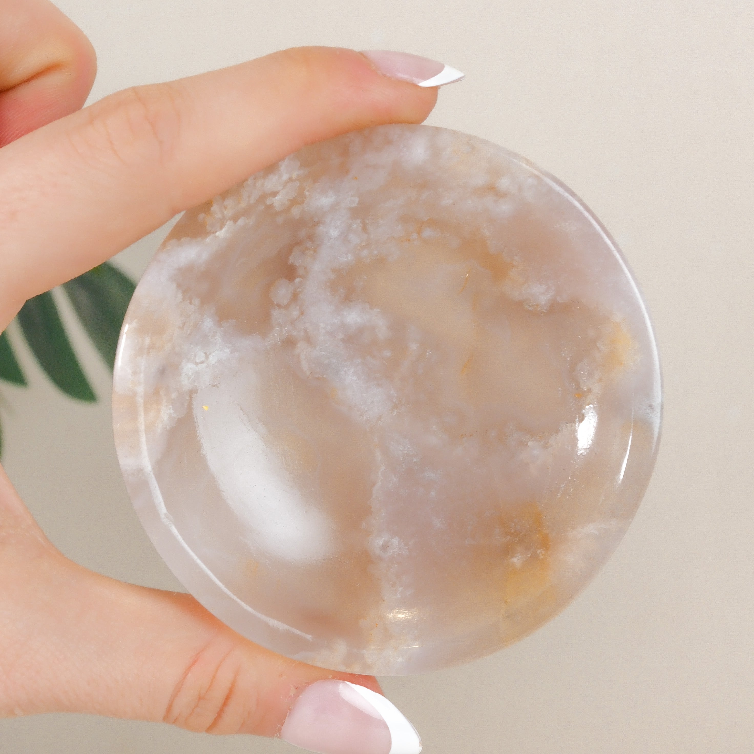 Flower Agate Bowl