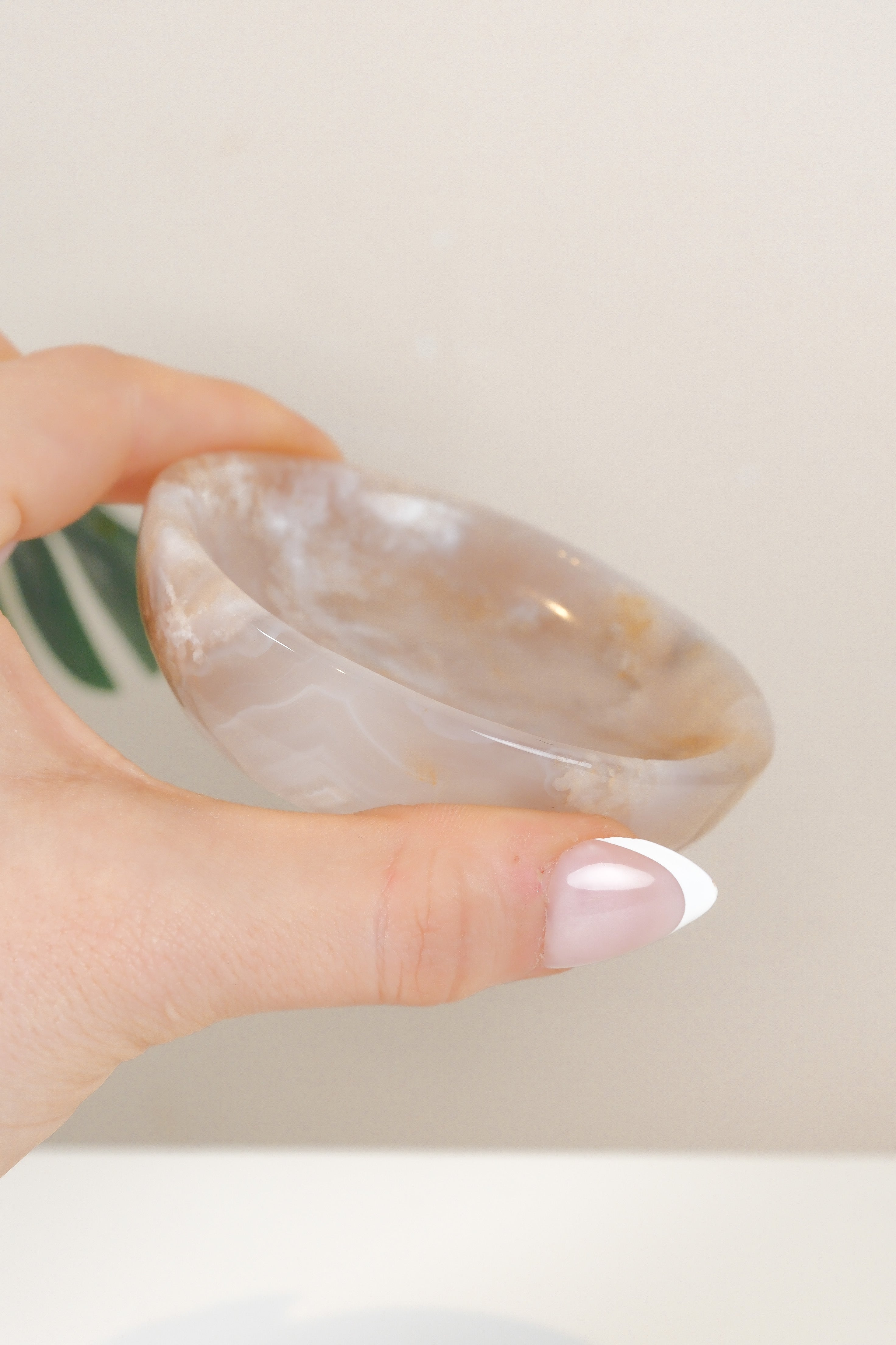 Flower Agate Bowl