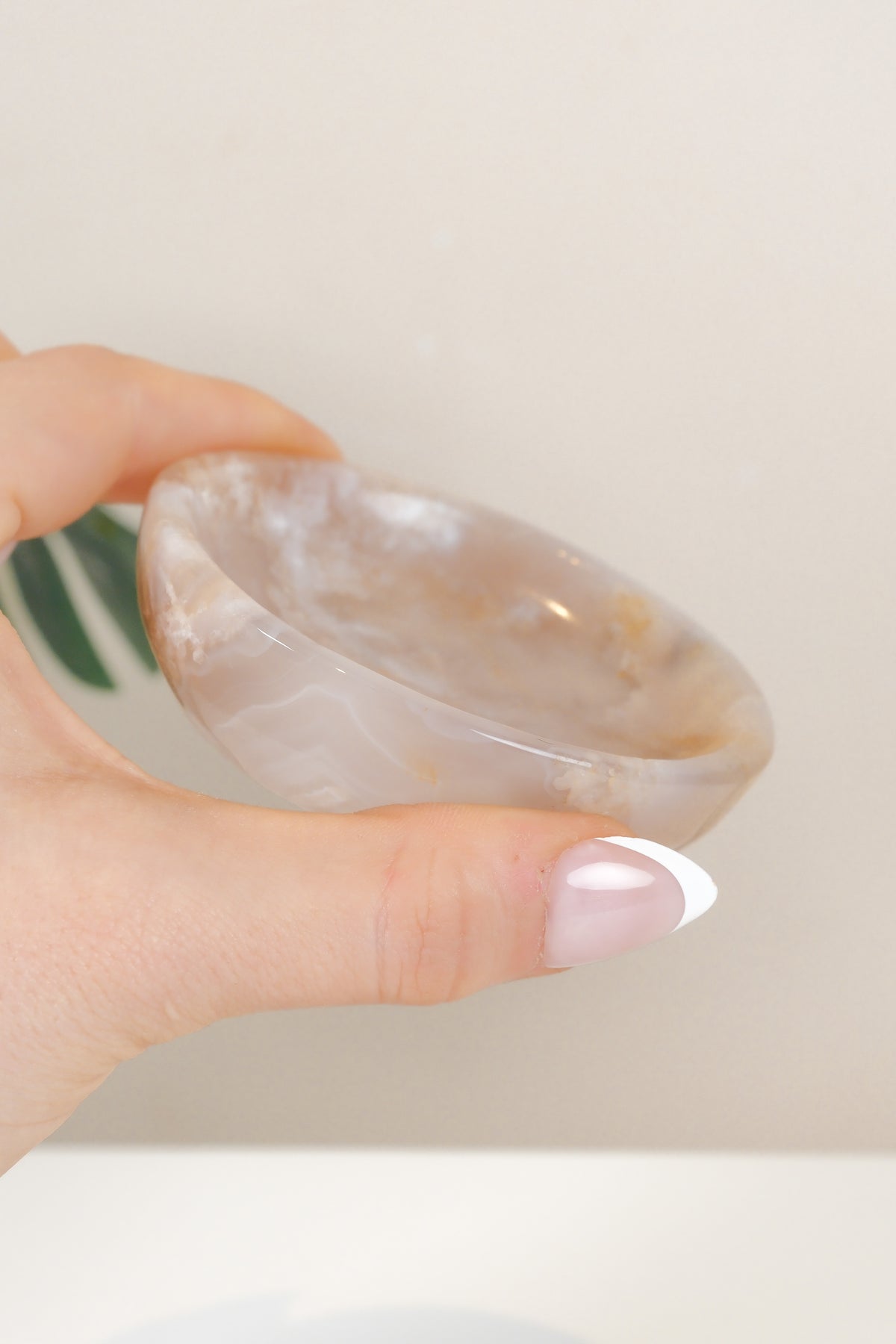 Flower Agate Bowl