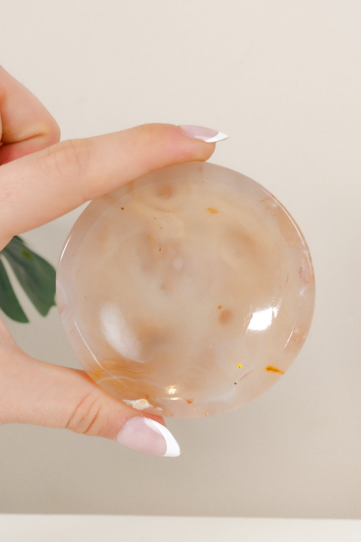 Flower Agate Bowl