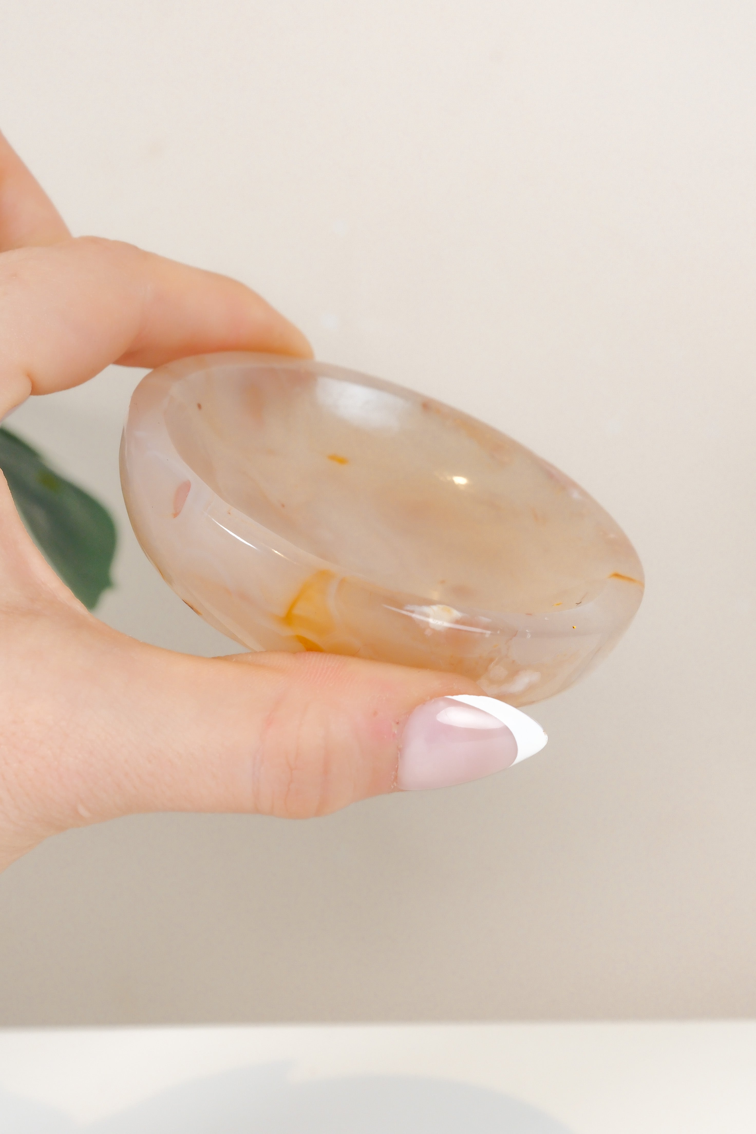 Flower Agate Bowl