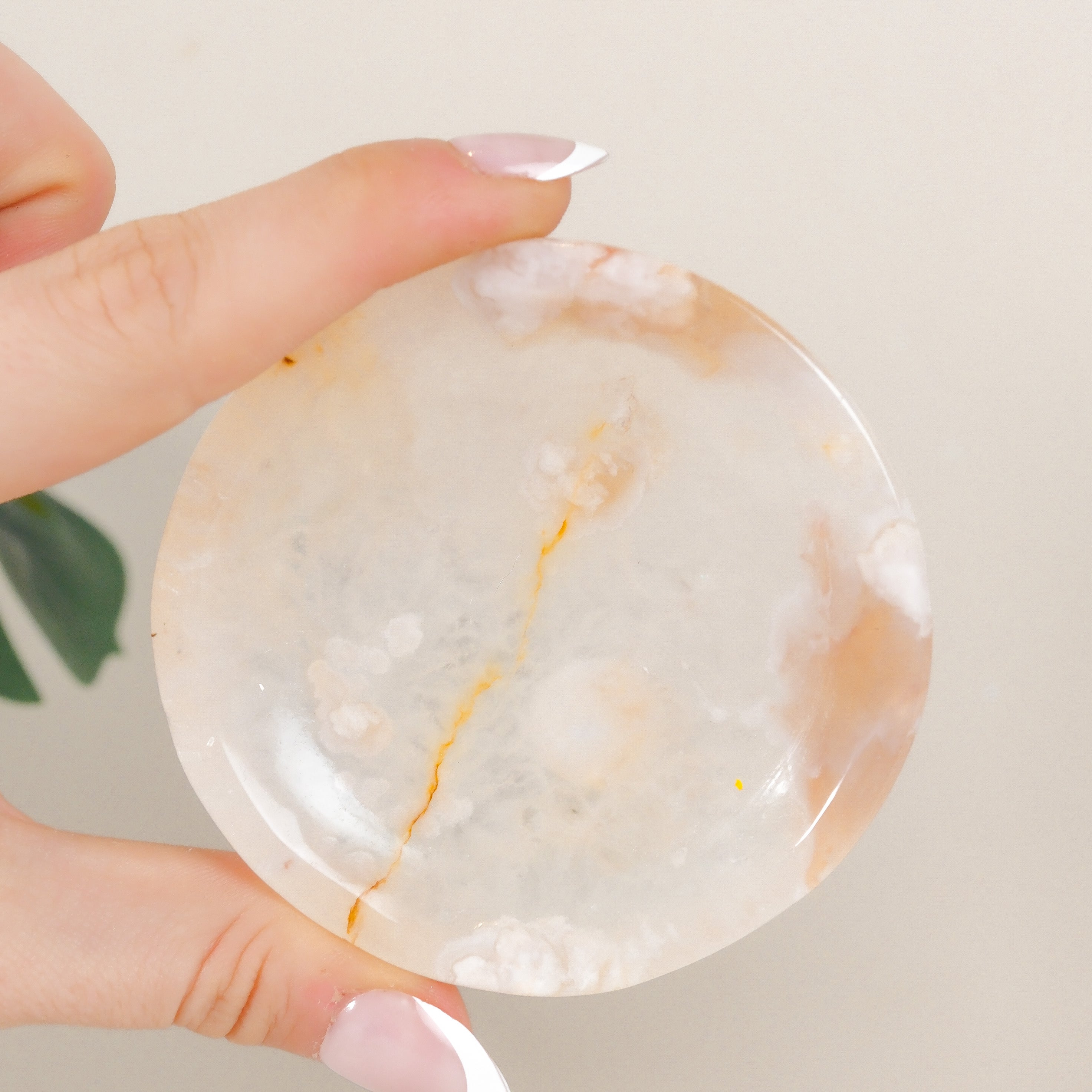 Flower Agate Bowl