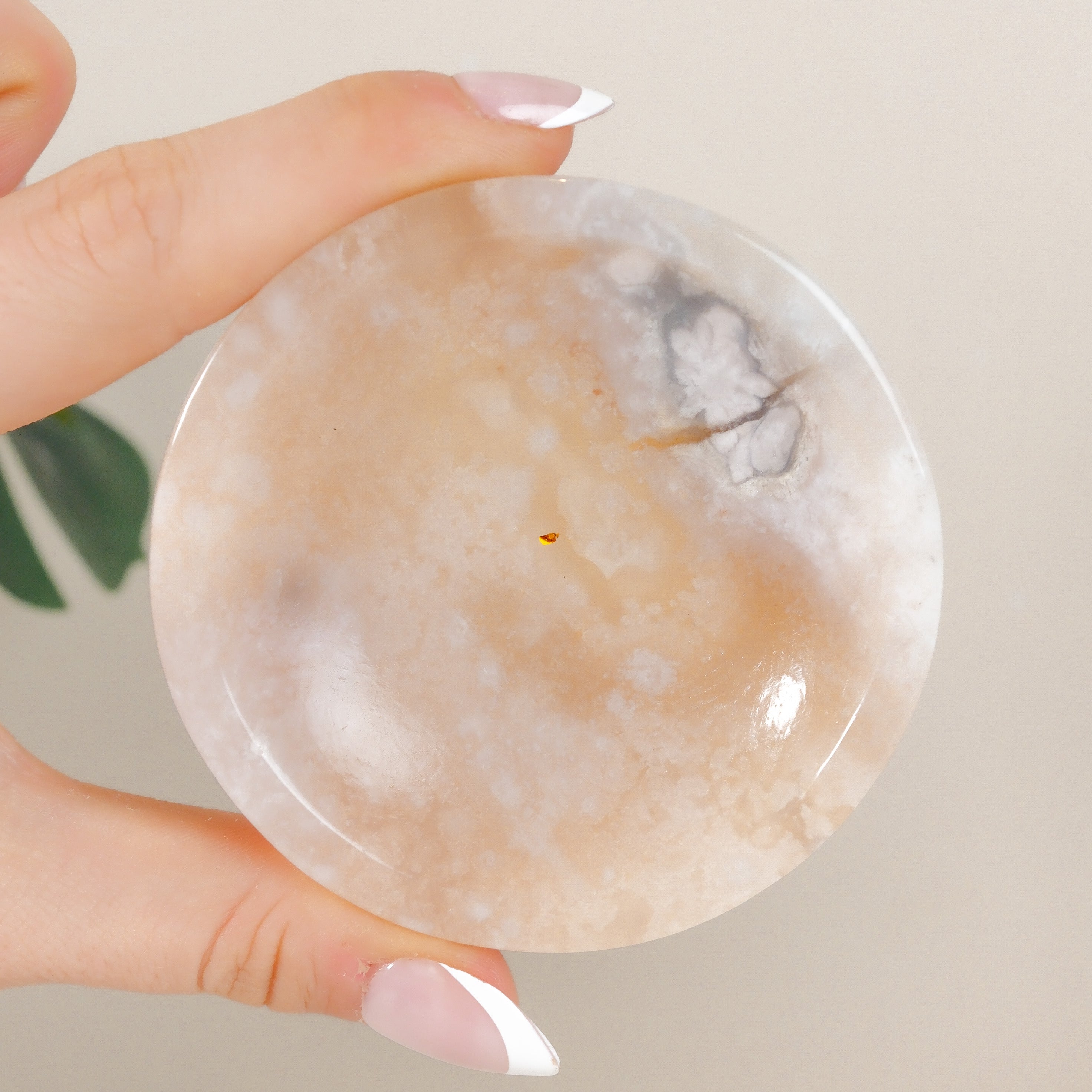 Flower Agate Bowl