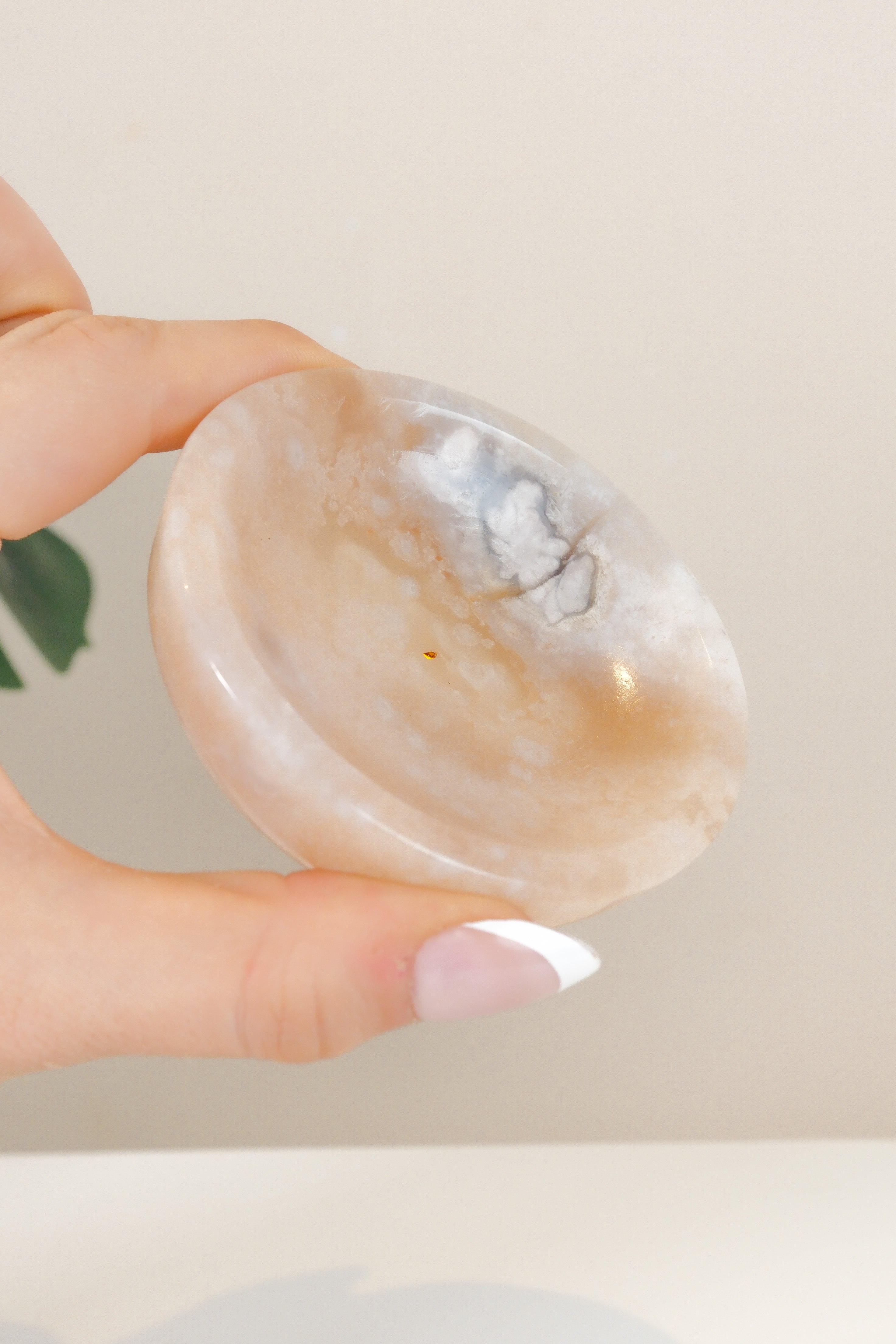Flower Agate Bowl