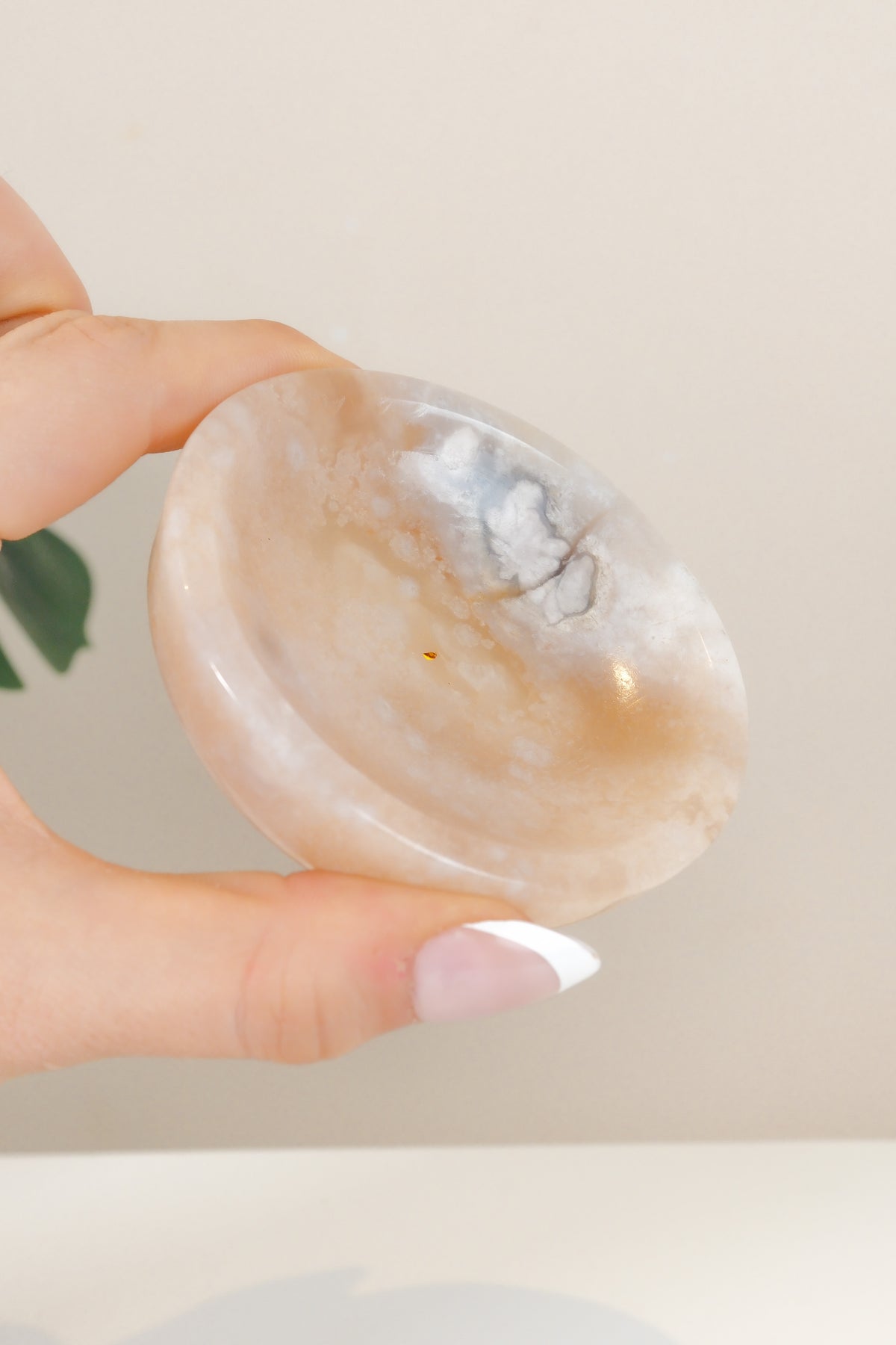 Flower Agate Bowl