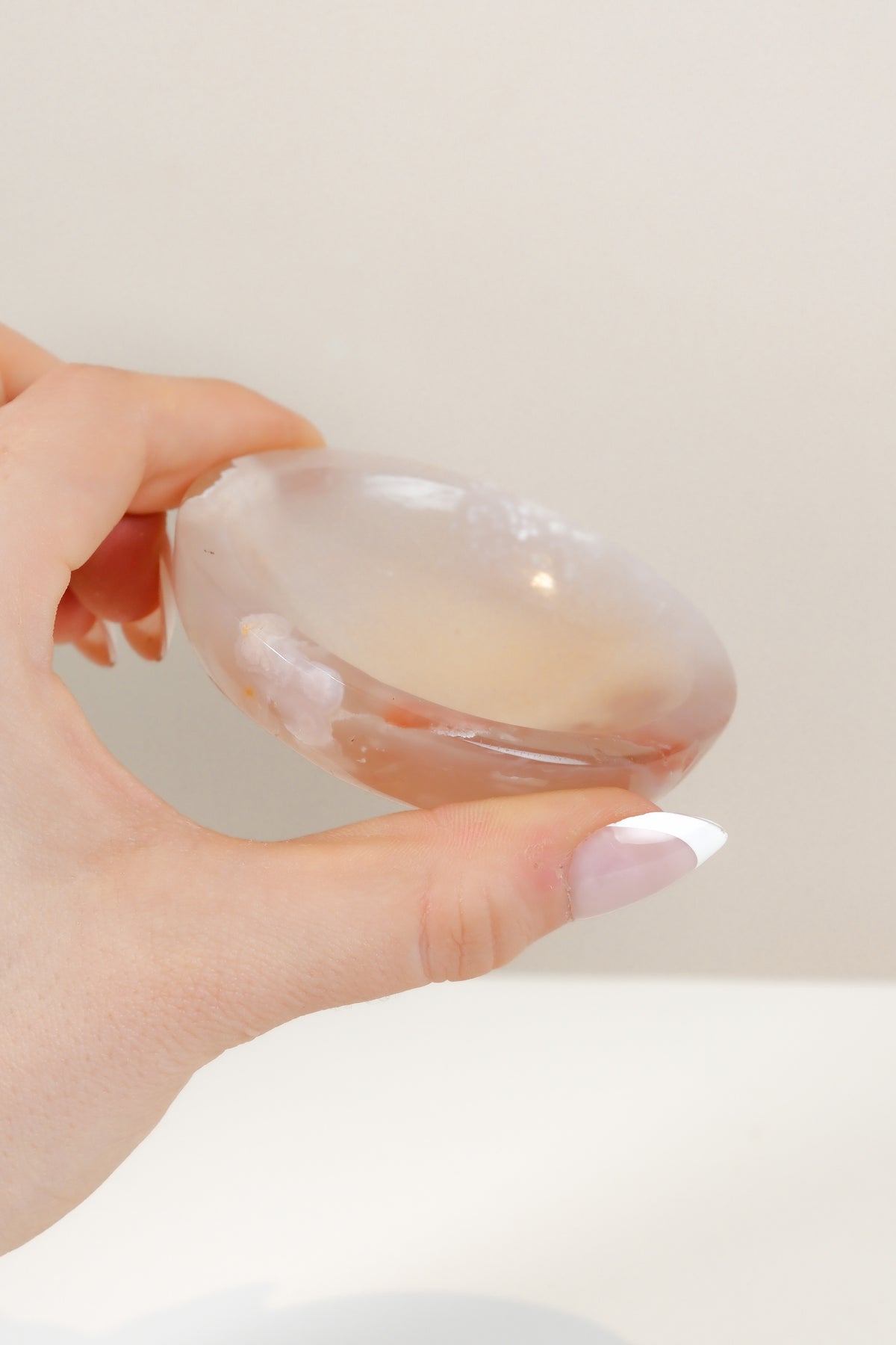 Flower Agate Bowl