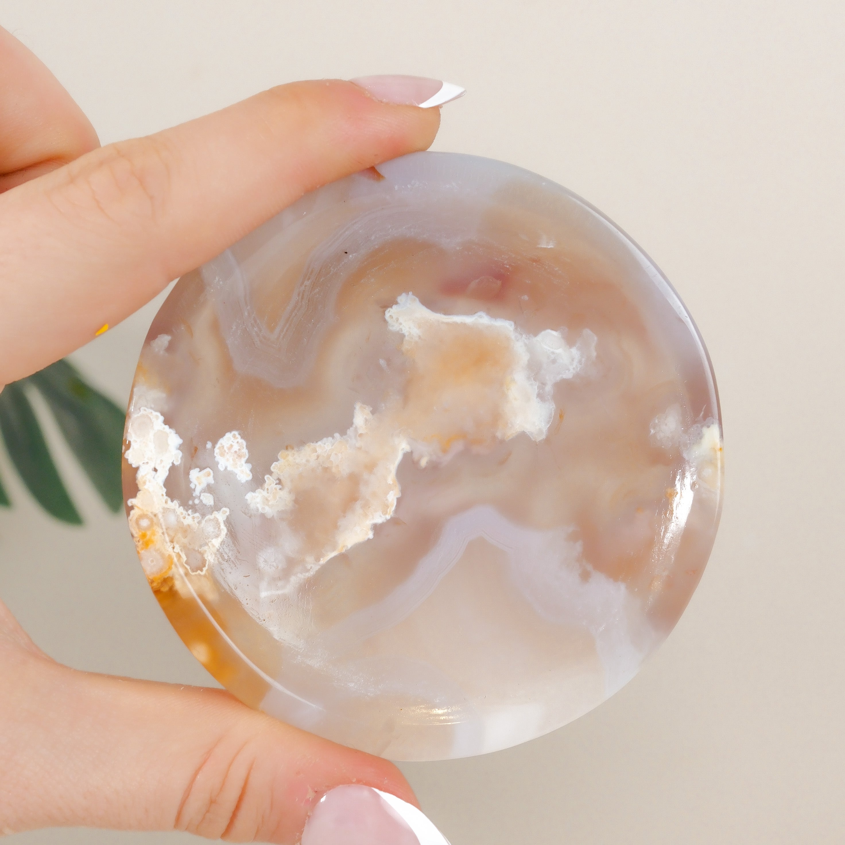 Flower Agate Bowl
