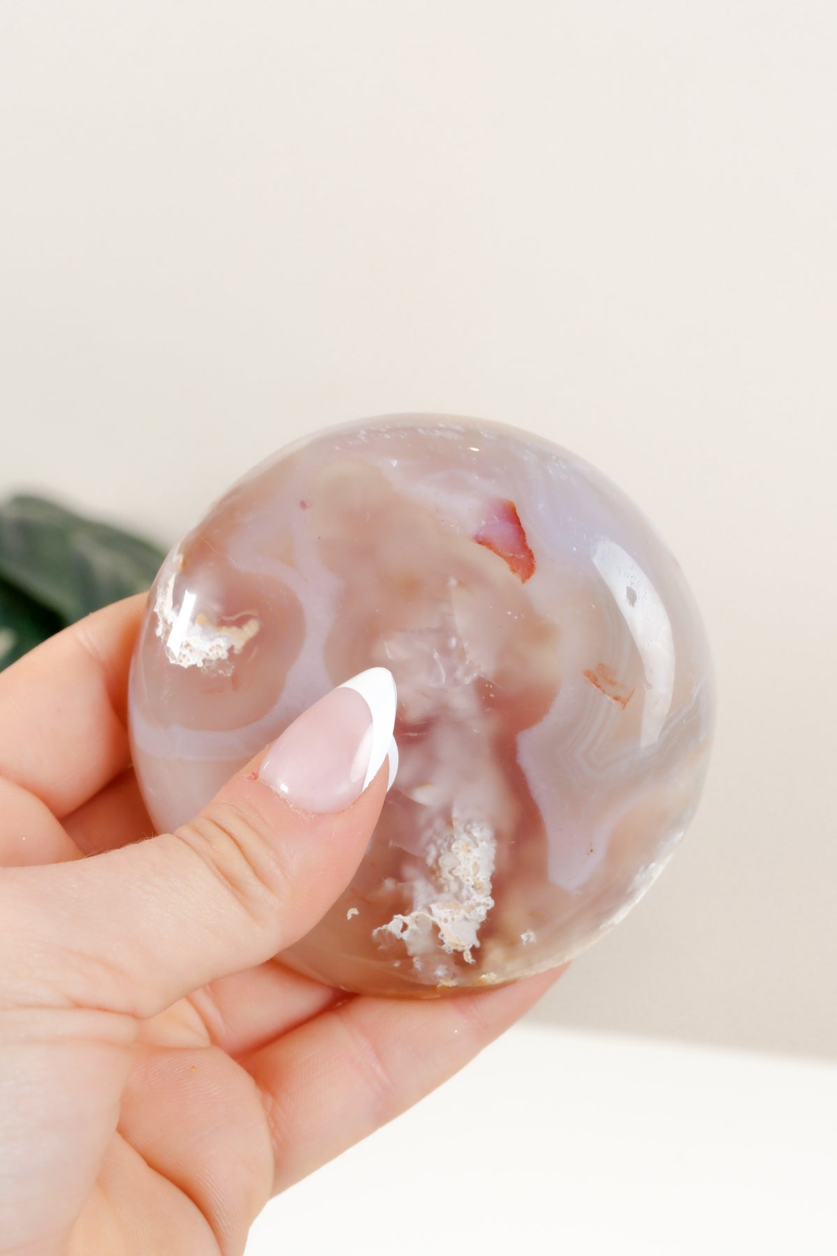Flower Agate Bowl
