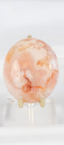 Carnelian Flower Agate Palmstone