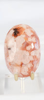 Carnelian Flower Agate Palmstone