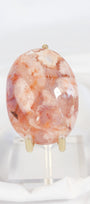 Carnelian Flower Agate Palmstone