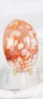 Carnelian Flower Agate Palmstone