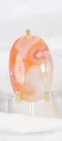 Carnelian Flower Agate Palmstone