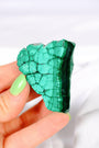 Malachite Slice Healing Crystal.