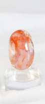 Carnelian Flower Agate Palmstone