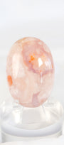 Carnelian Flower Agate Palmstone