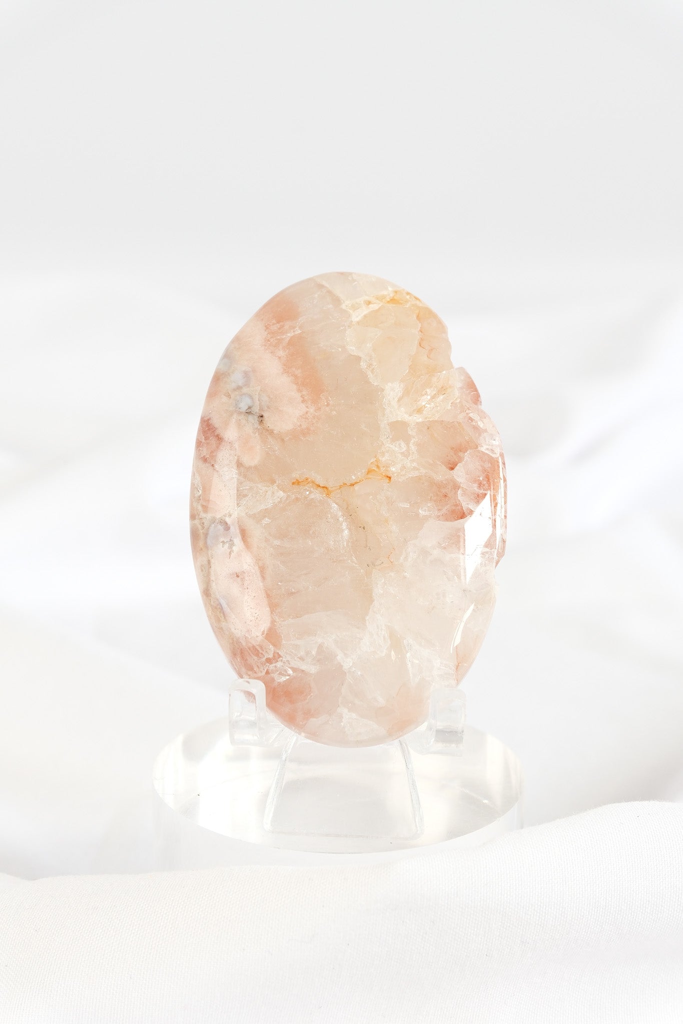 Flower Agate Palmstone