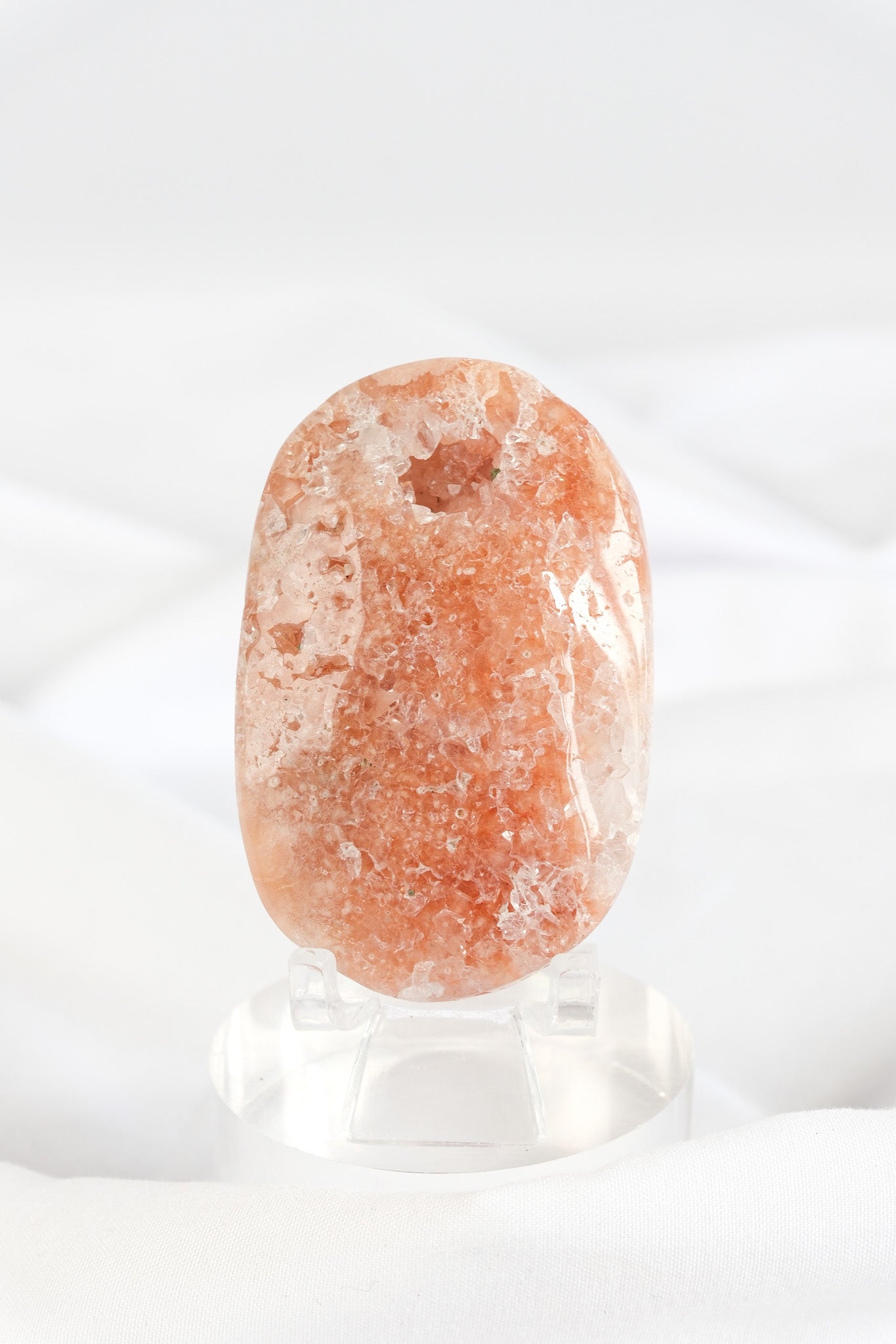 Flower Agate Palmstone