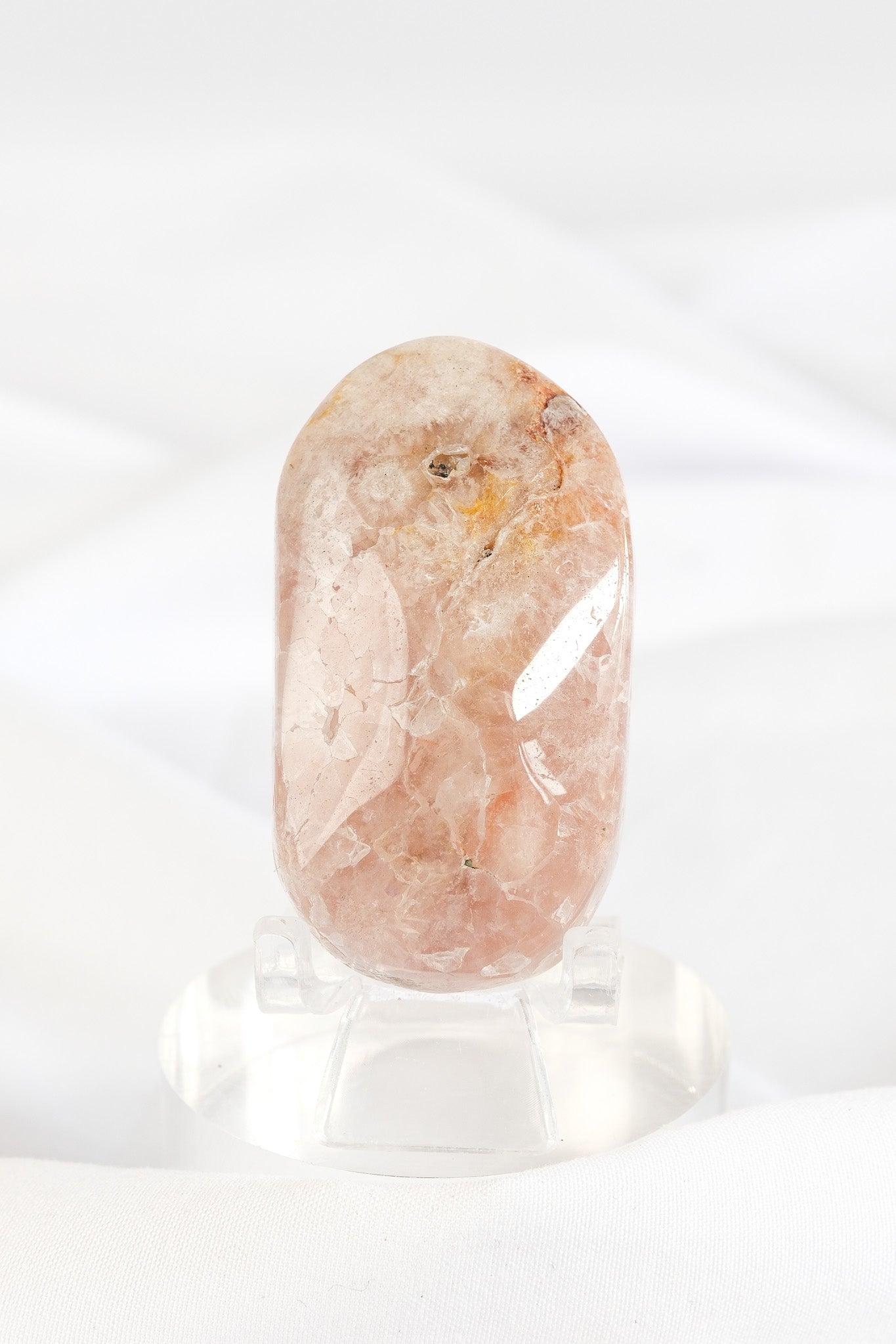 Flower Agate Palmstone