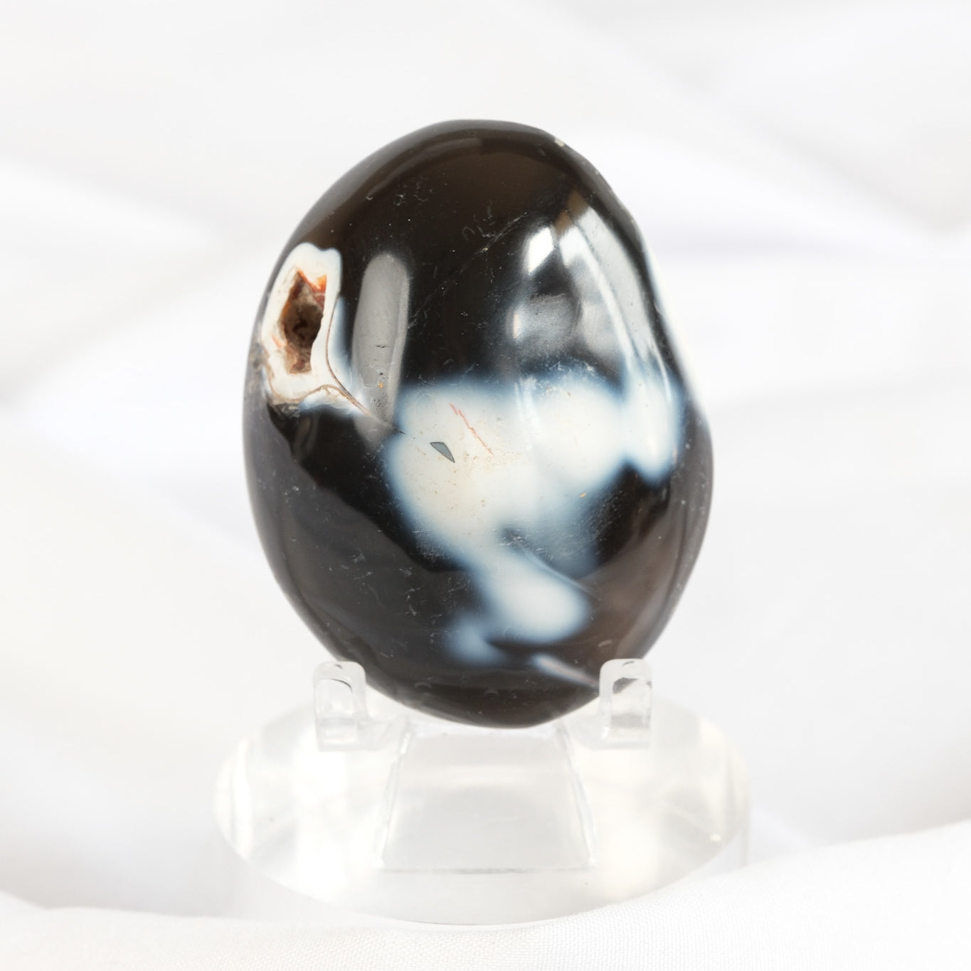 Orca Agate Palmstone