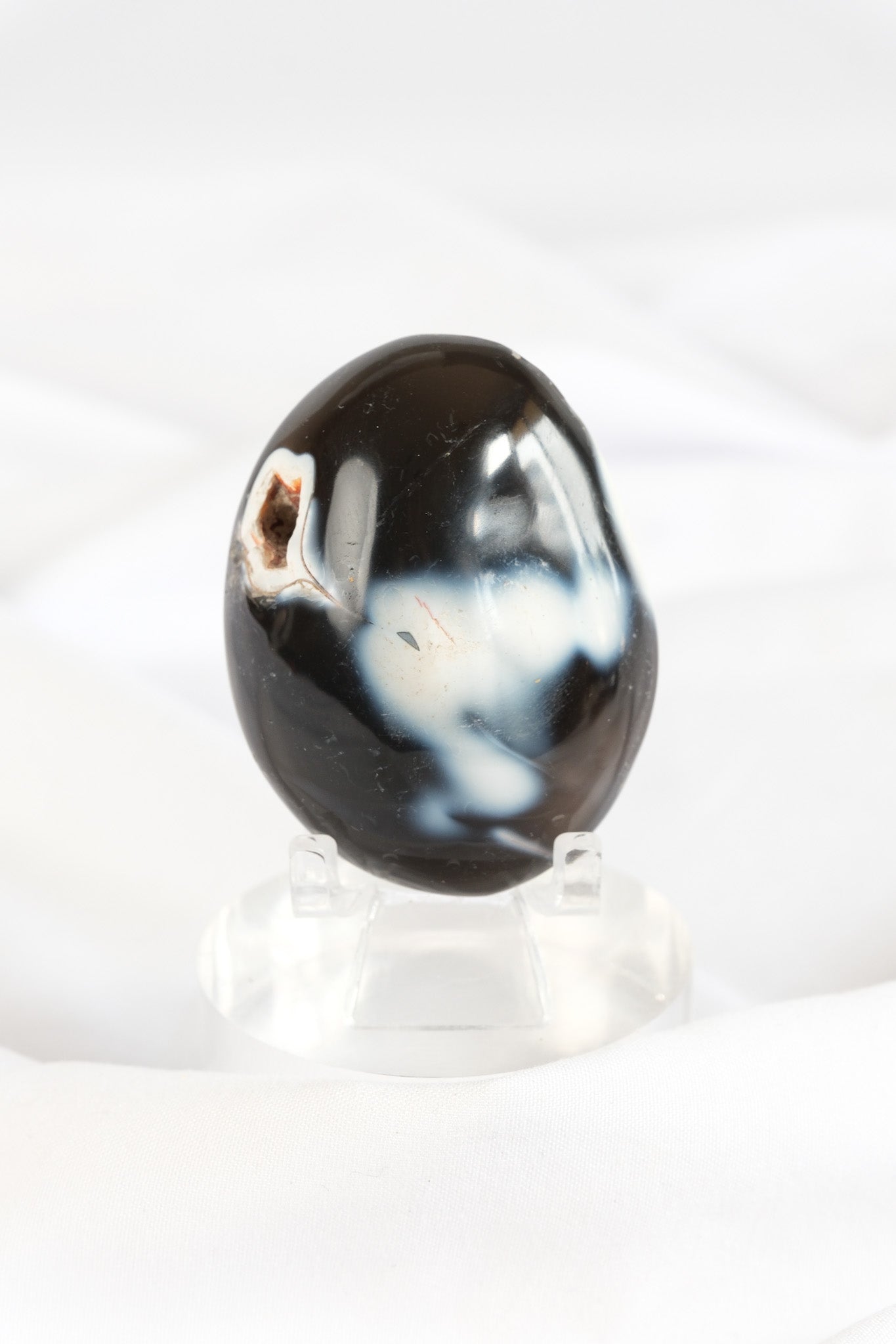 Orca Agate Palmstone