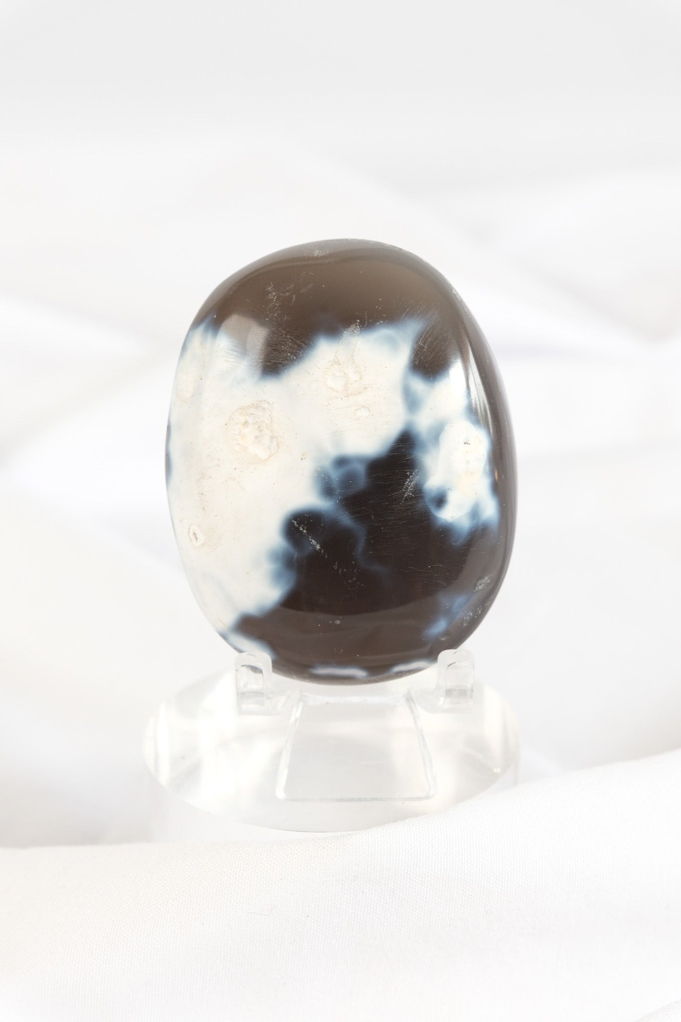Orca Agate Palmstone