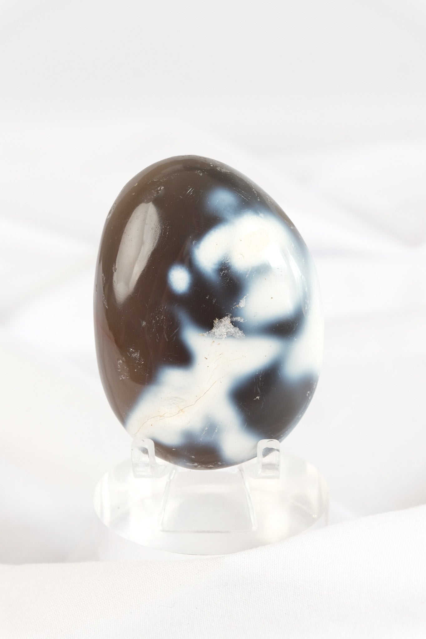Orca Agate Palmstone