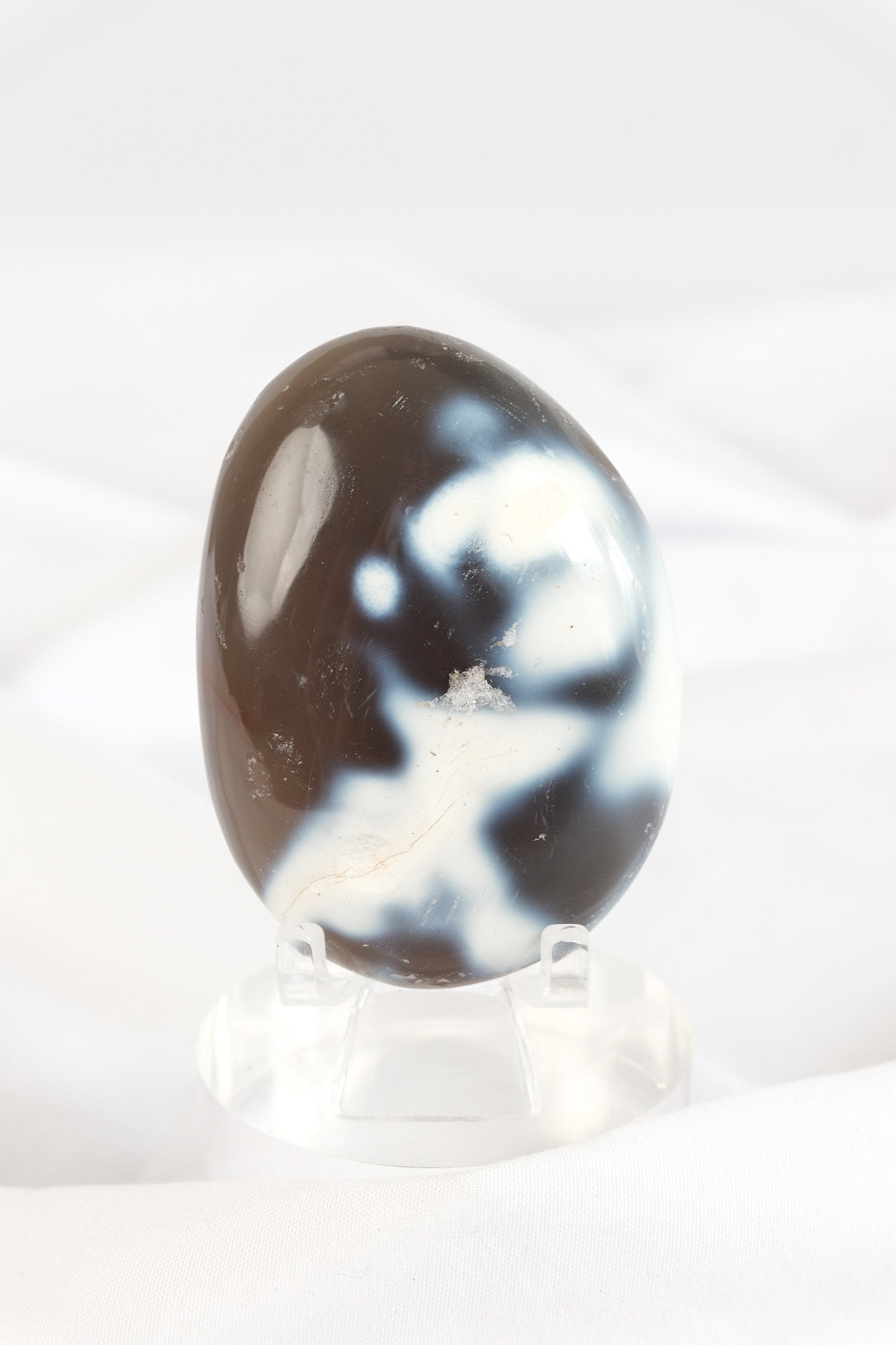 Orca Agate Palmstone