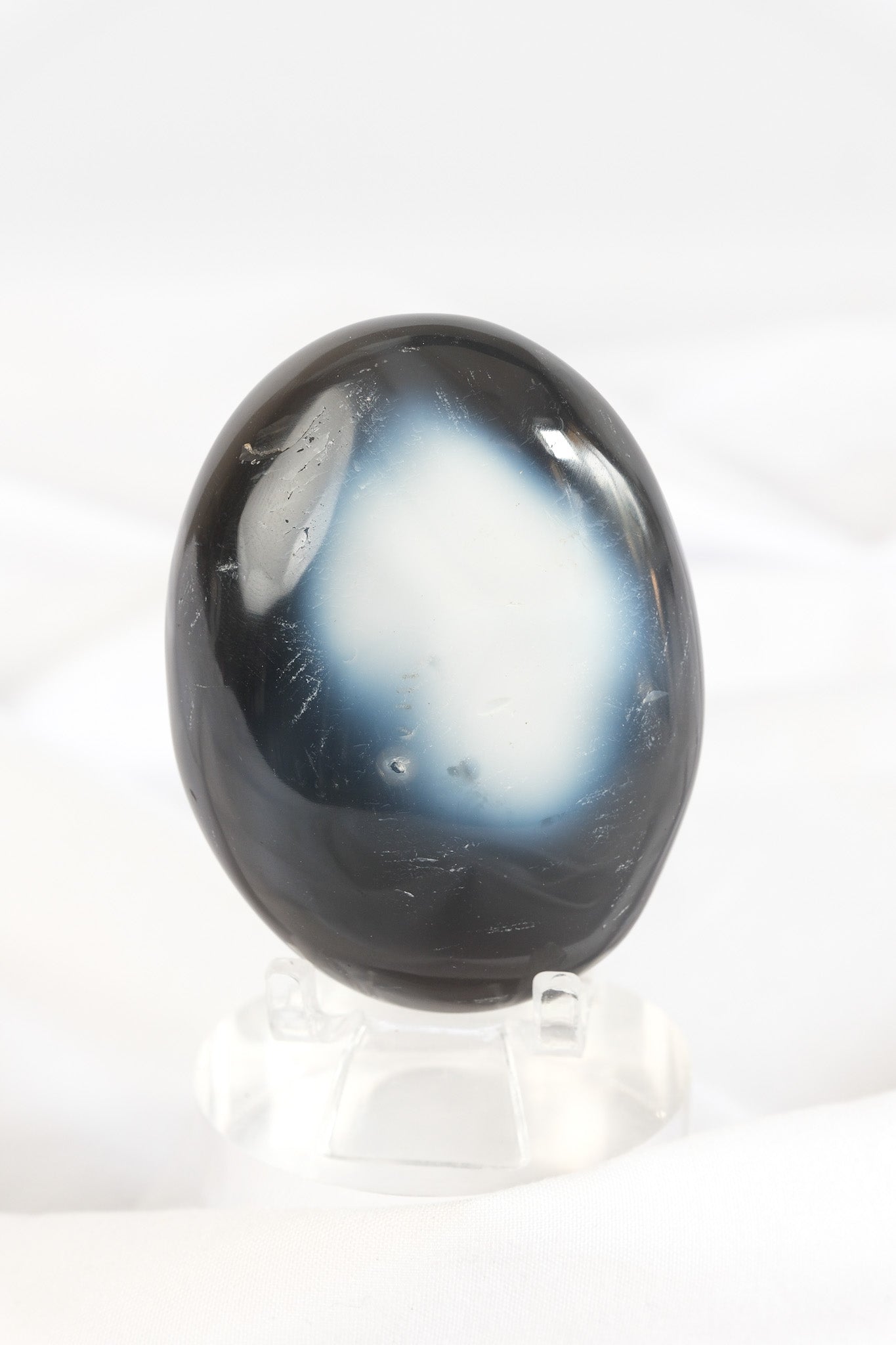 Orca Agate Palmstone