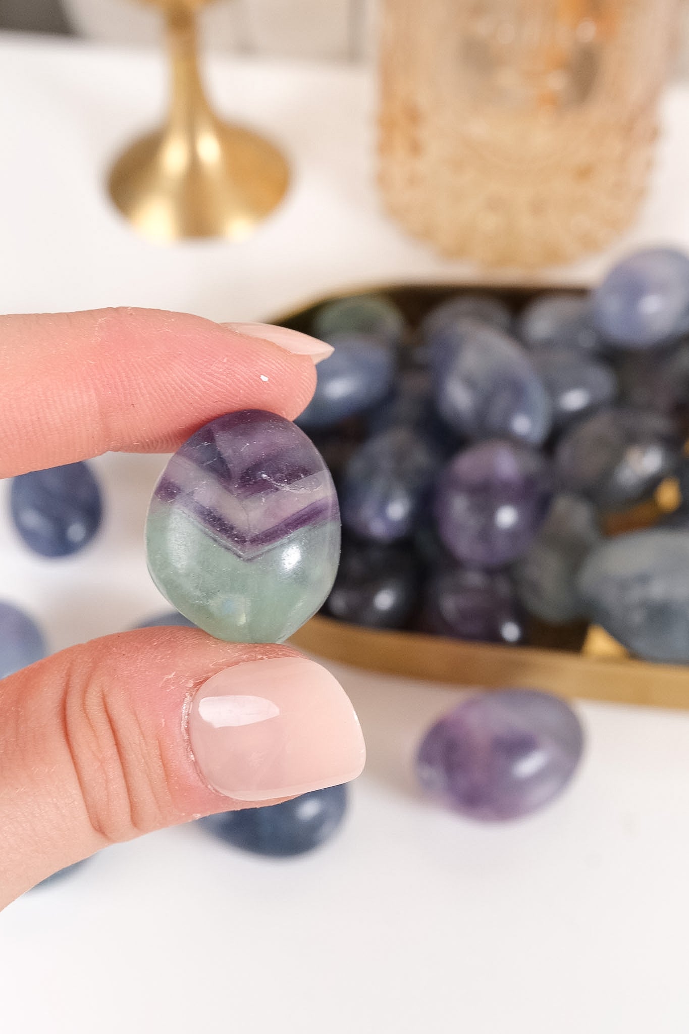 Fluorite Tumble