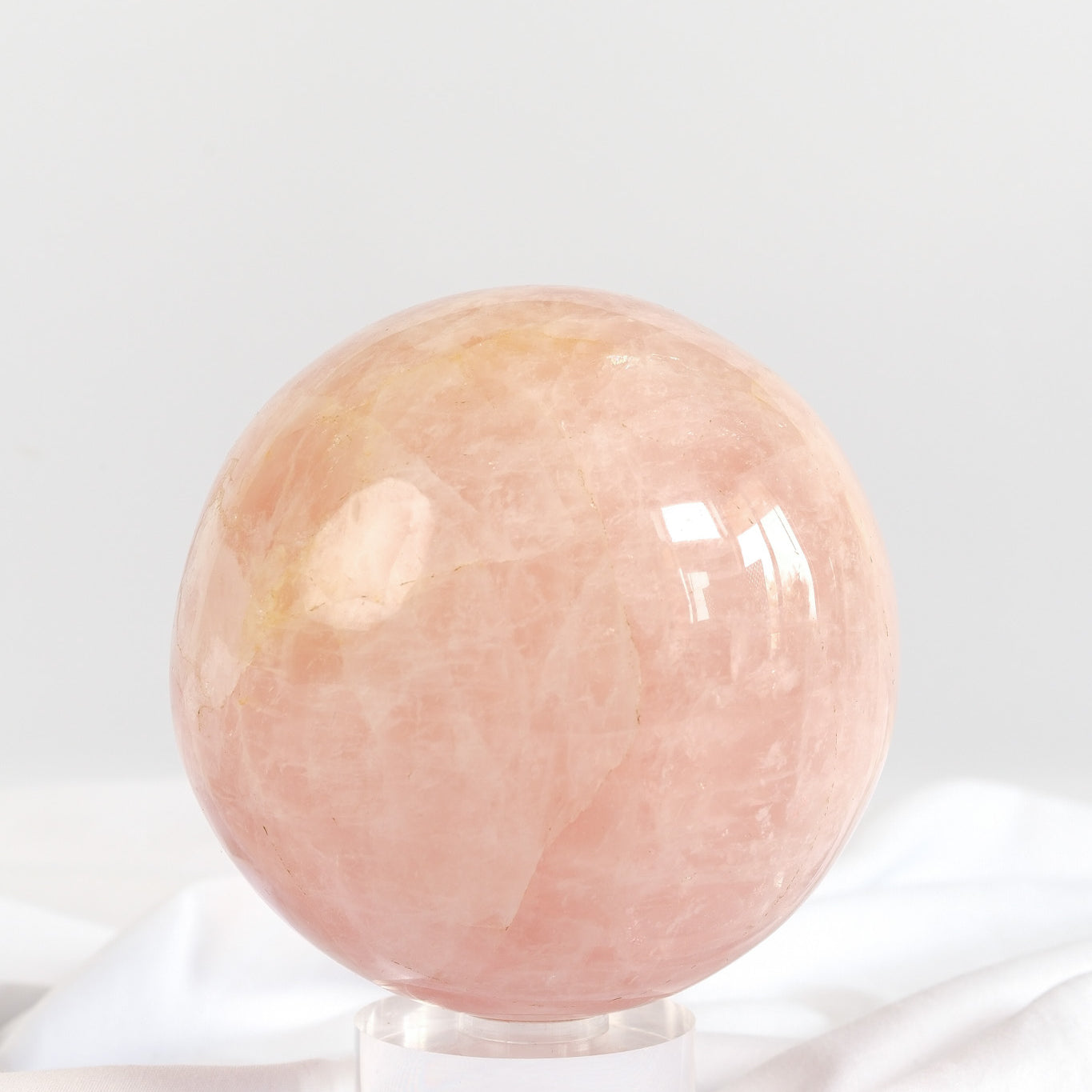 Rose Quartz Sphere *repaired*