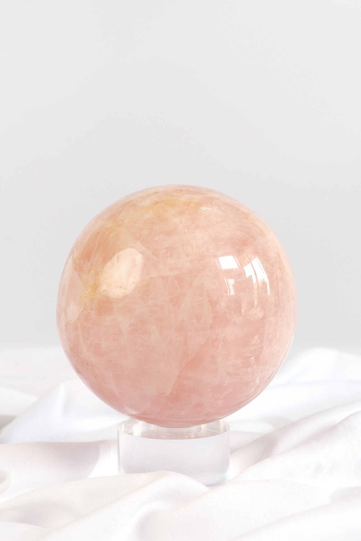 Rose Quartz Sphere *repaired*