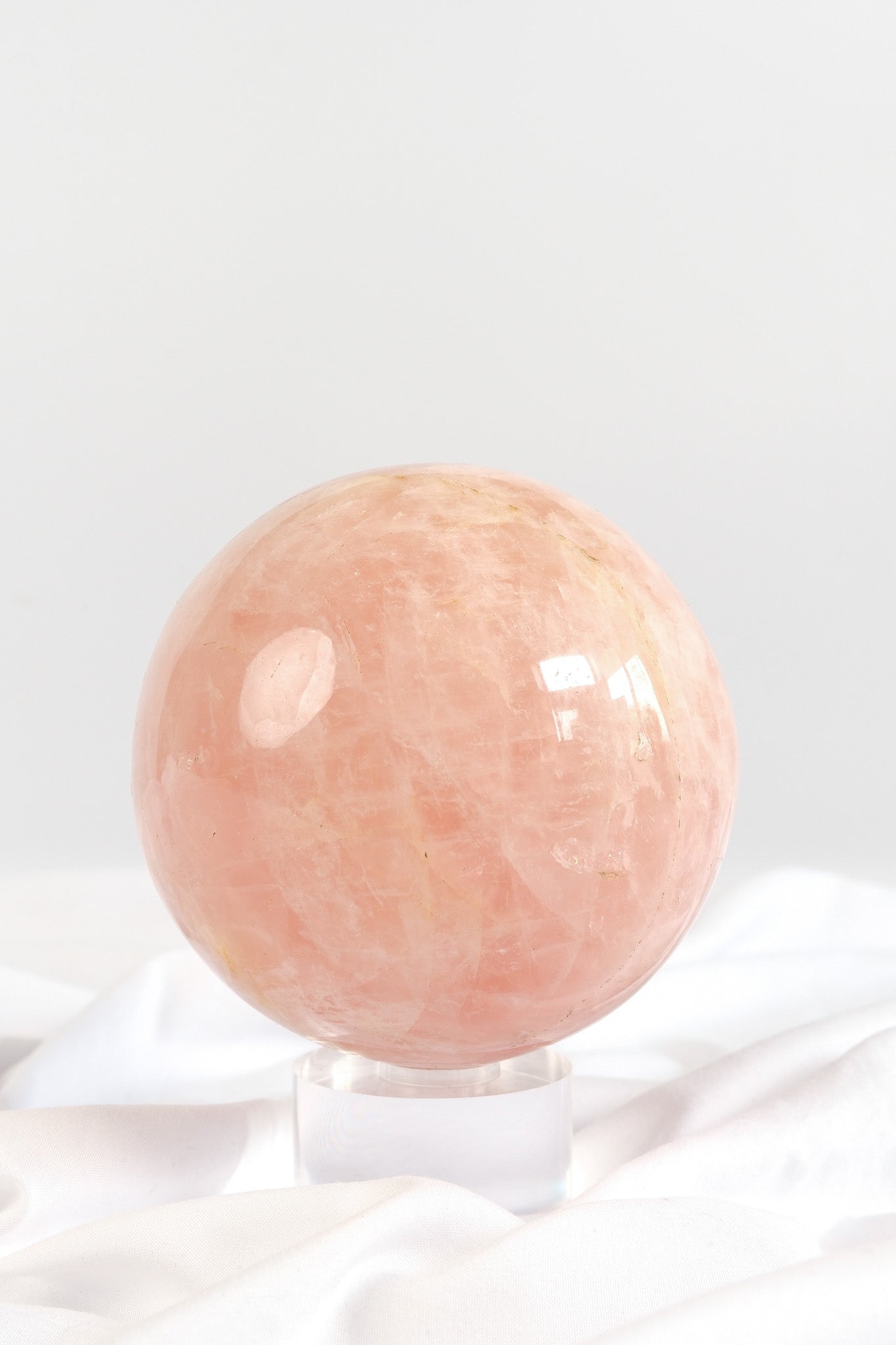 Rose Quartz Sphere *repaired*