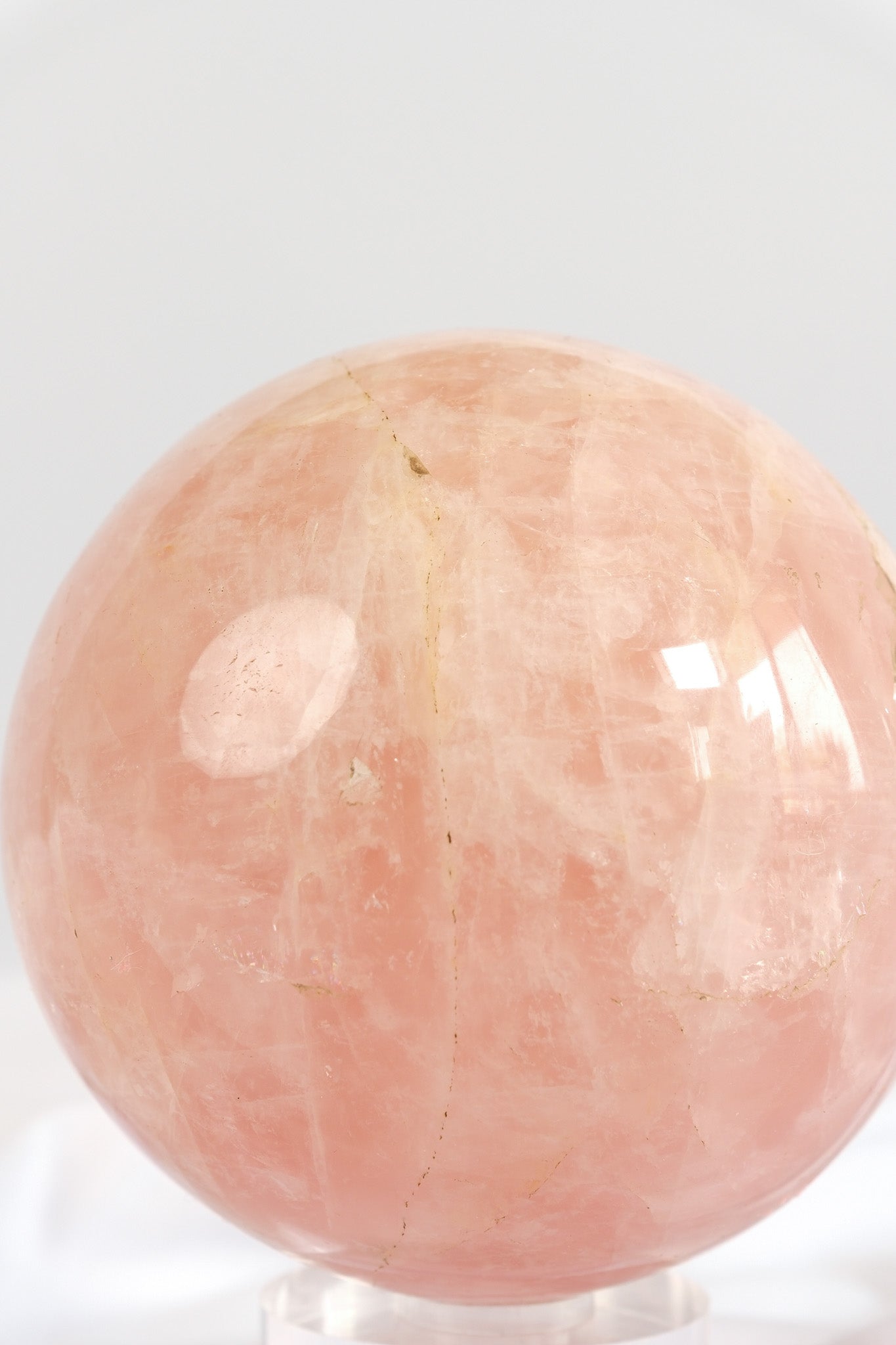 Rose Quartz Sphere *repaired*