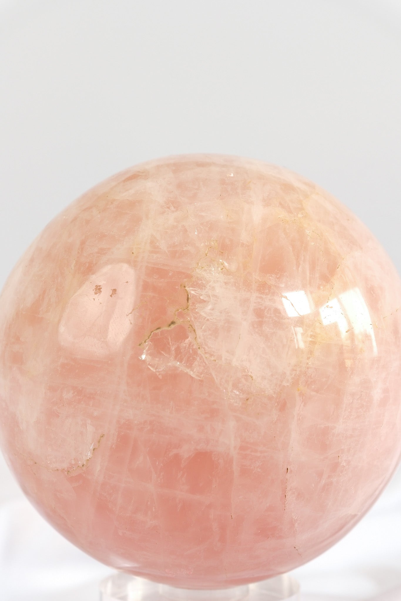 Rose Quartz Sphere *repaired*