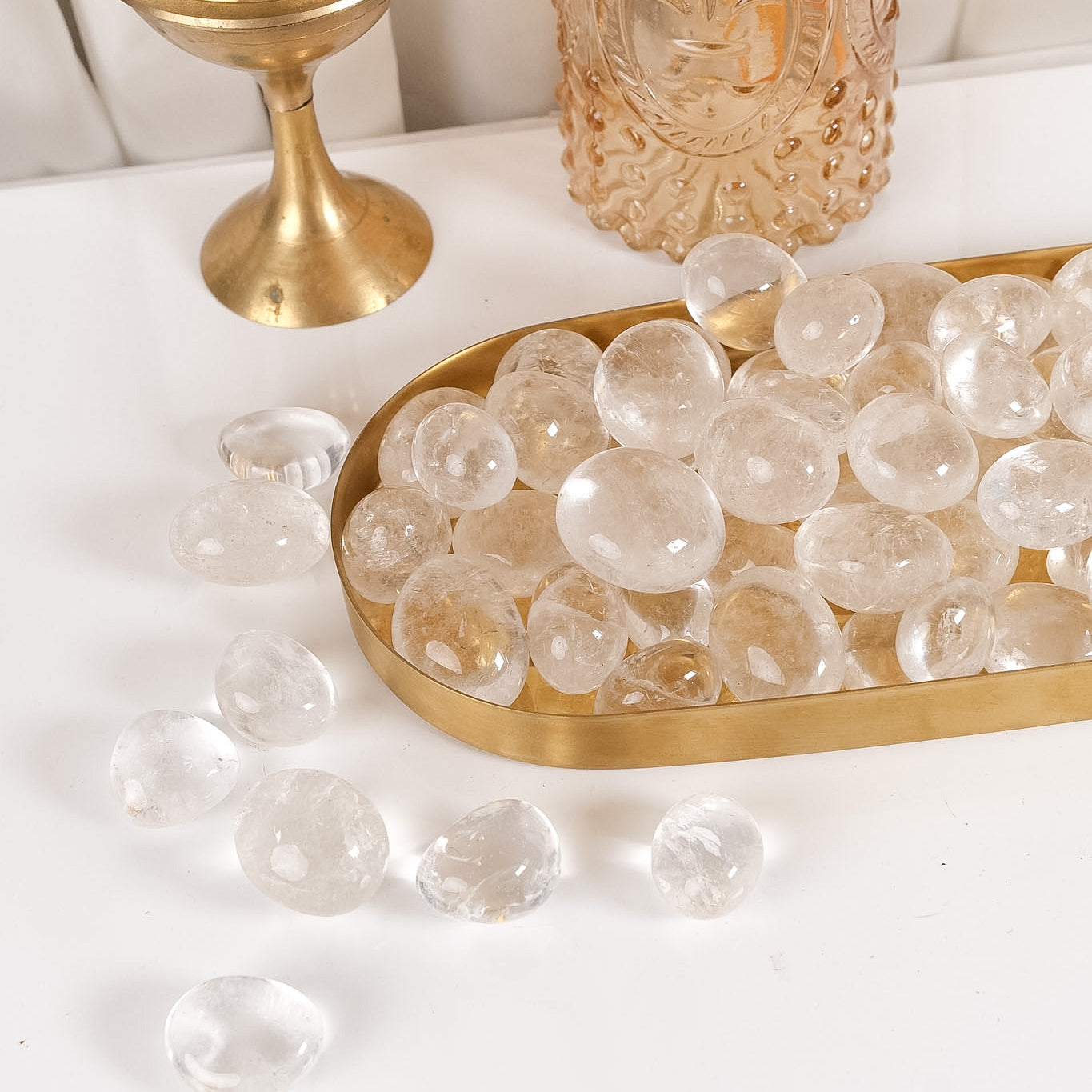 Clear Quartz Tumble