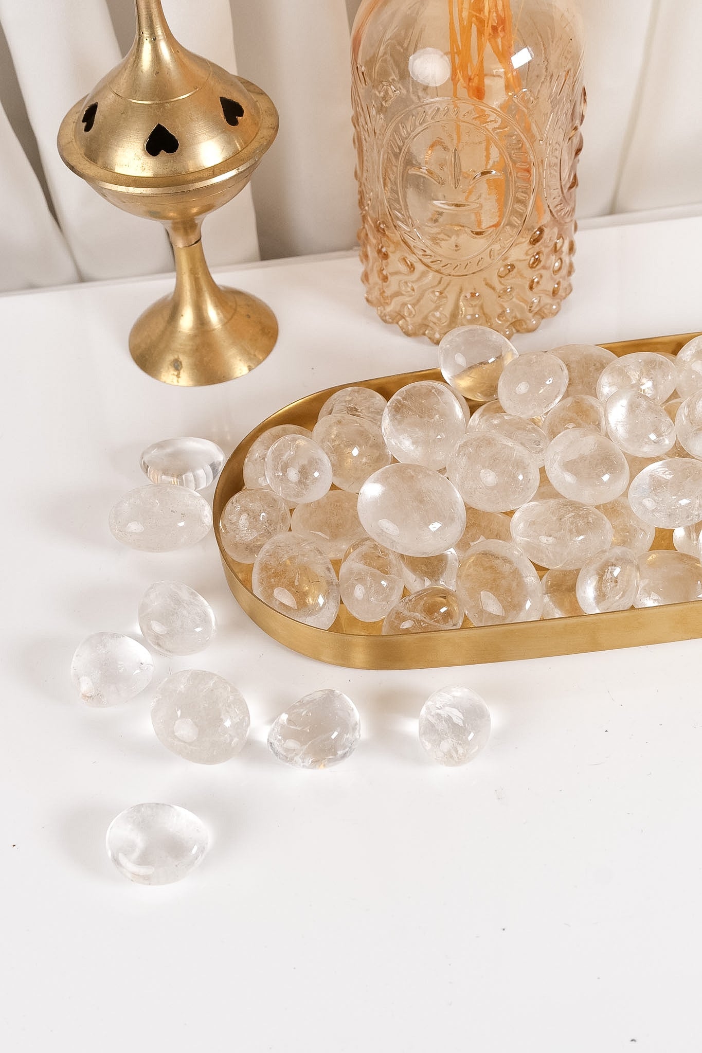 Clear Quartz Tumble