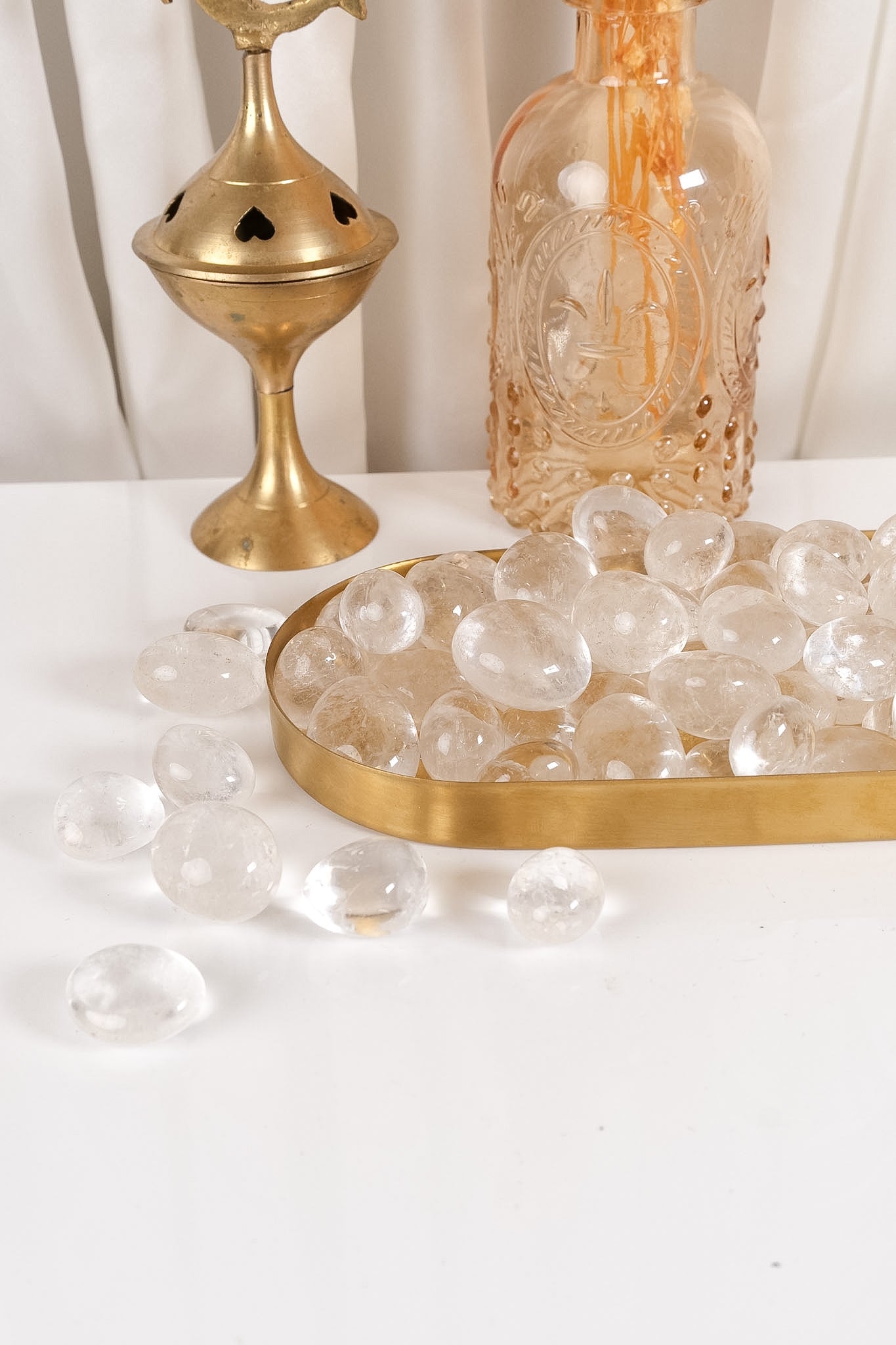 Clear Quartz Tumble