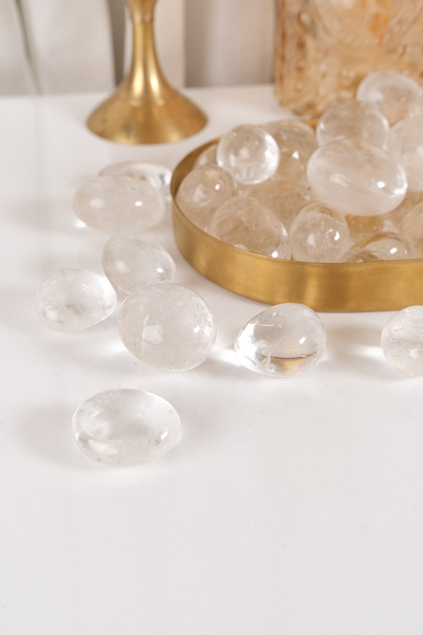 Clear Quartz Tumble
