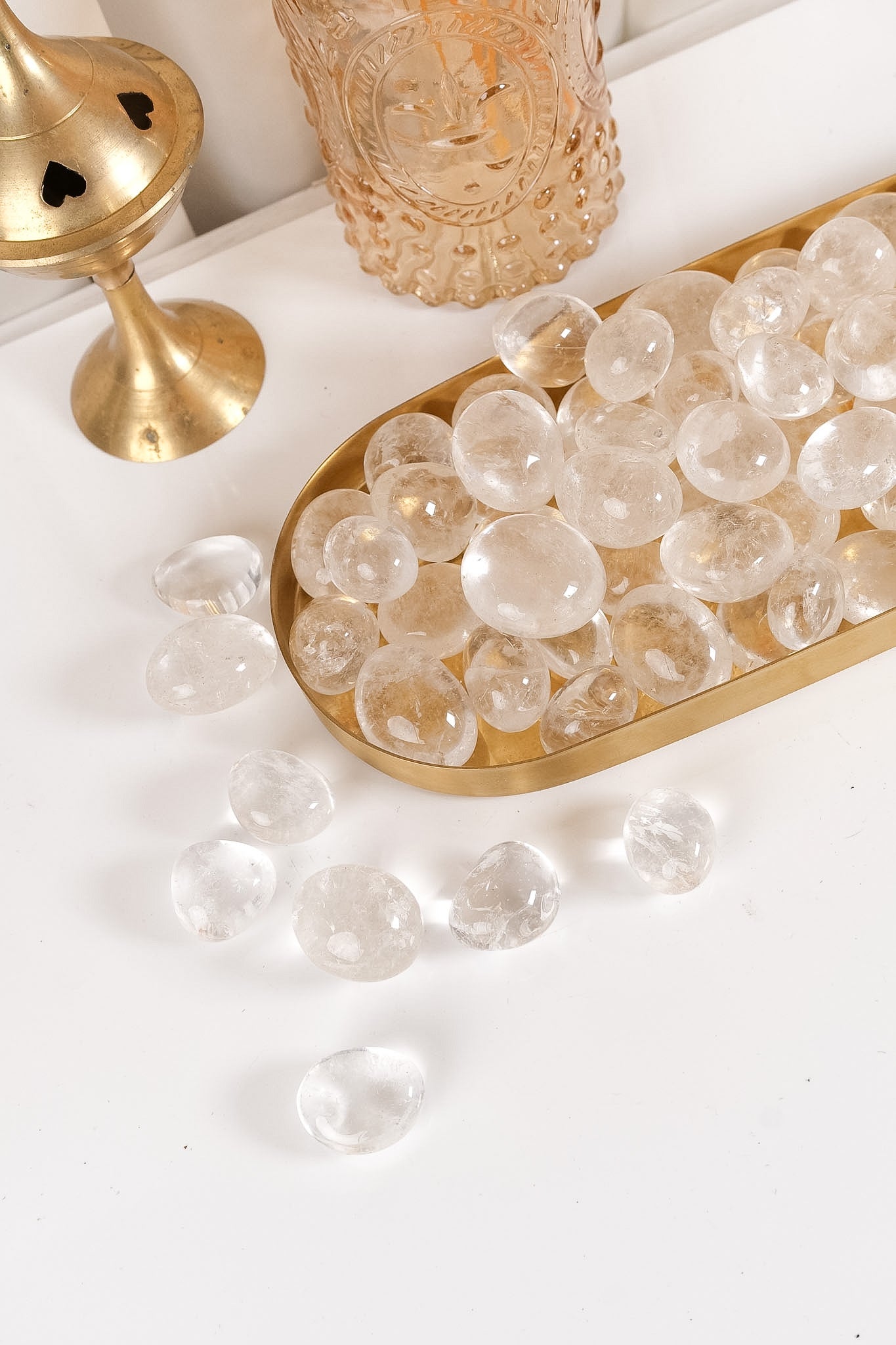 Clear Quartz Tumble