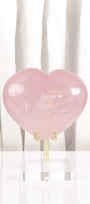 Rose Quartz Heart