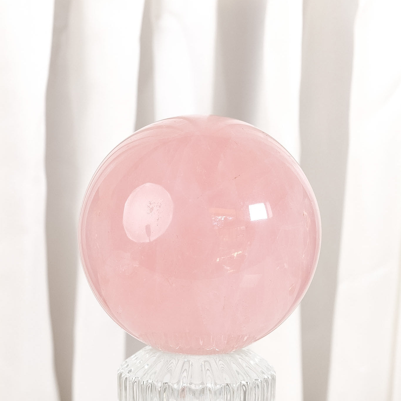 Rose Quartz Sphere *misfit