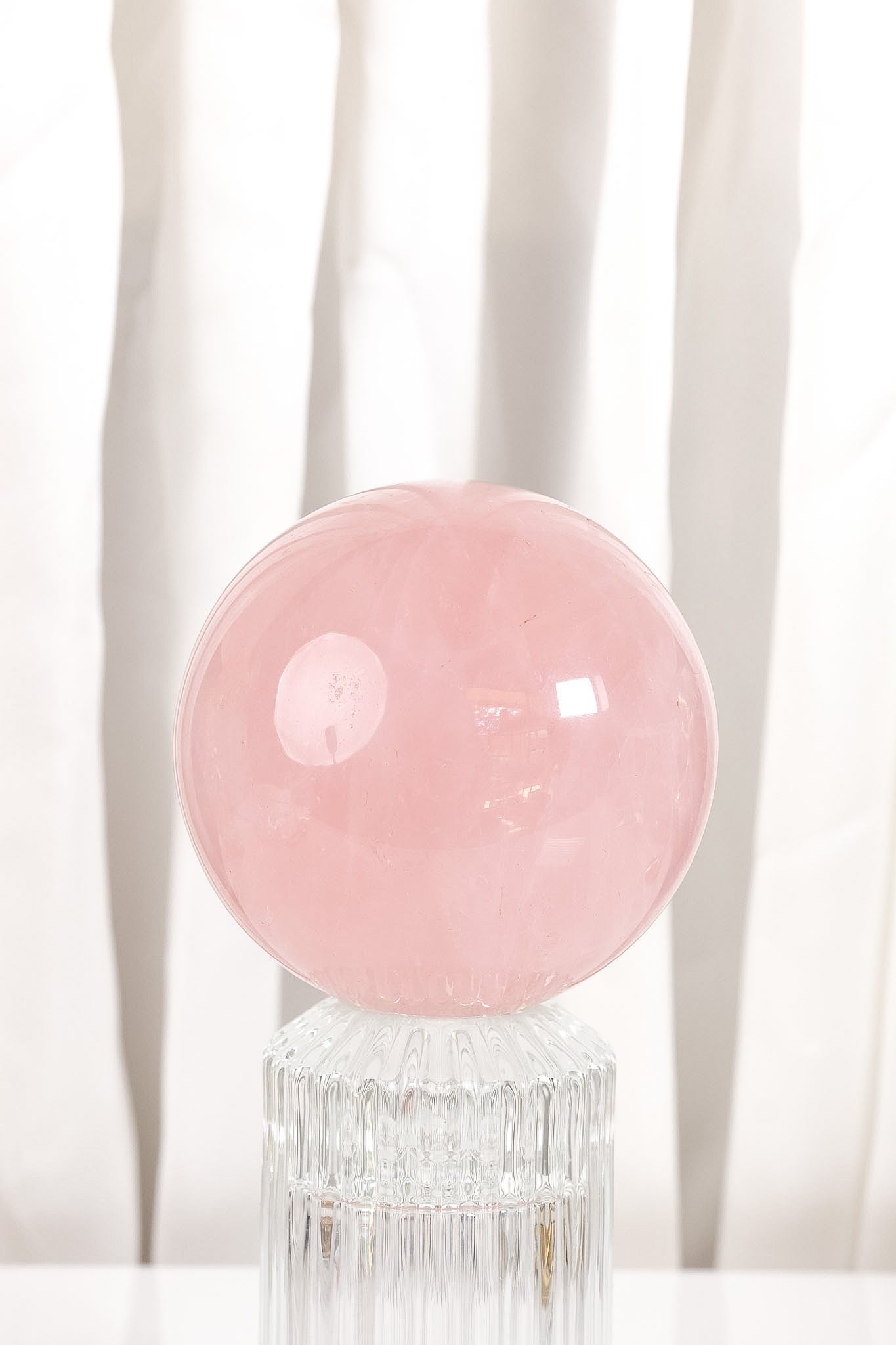 Rose Quartz Sphere *misfit