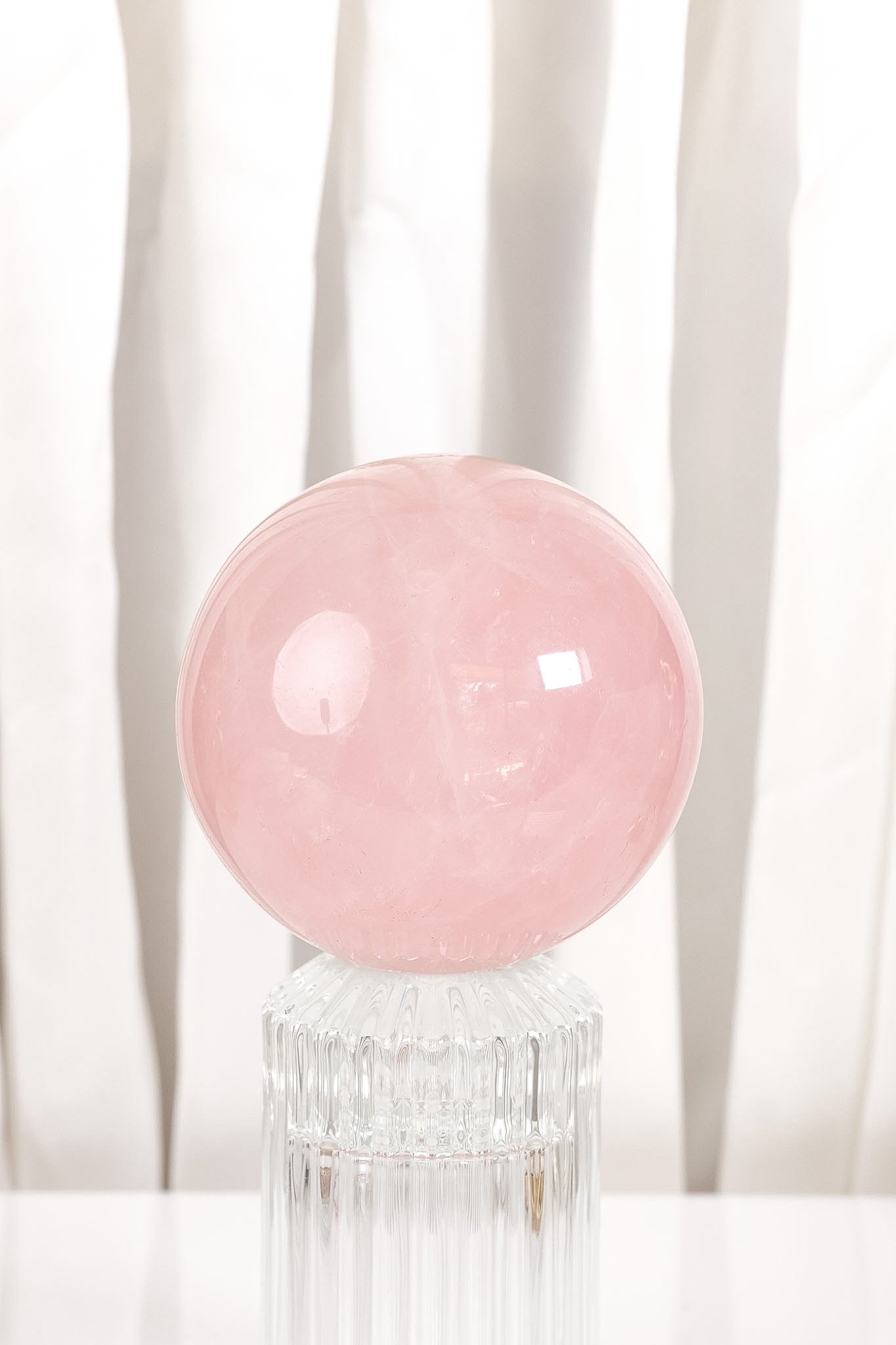 Rose Quartz Sphere *misfit